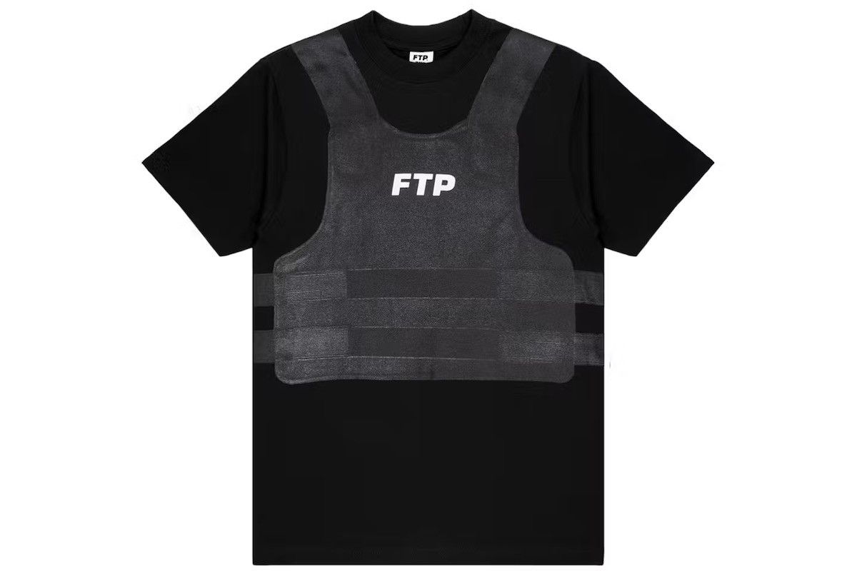 Fuck The Population FTP Bulletproof Vest Tee Size US XXL / EU 58 / 5 - 1 Thumbnail