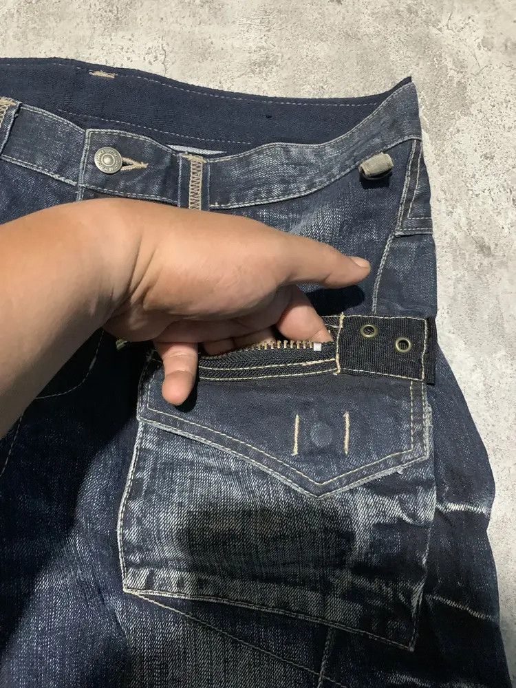 PPFM PPFM japan multizipper convertible punk jeans 32x32 Size US 32 / EU 48 - 7 Thumbnail