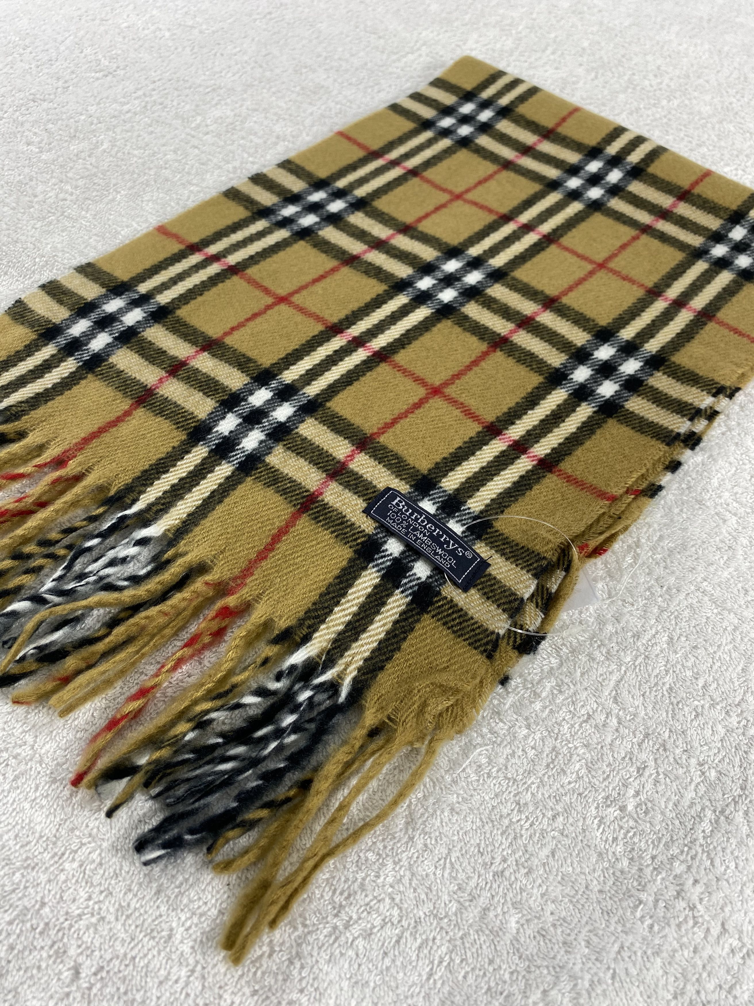 Burberry Vintage Burberry Scarf/Muffler/Neckwear MF602 Size ONE SIZE - 3 Thumbnail