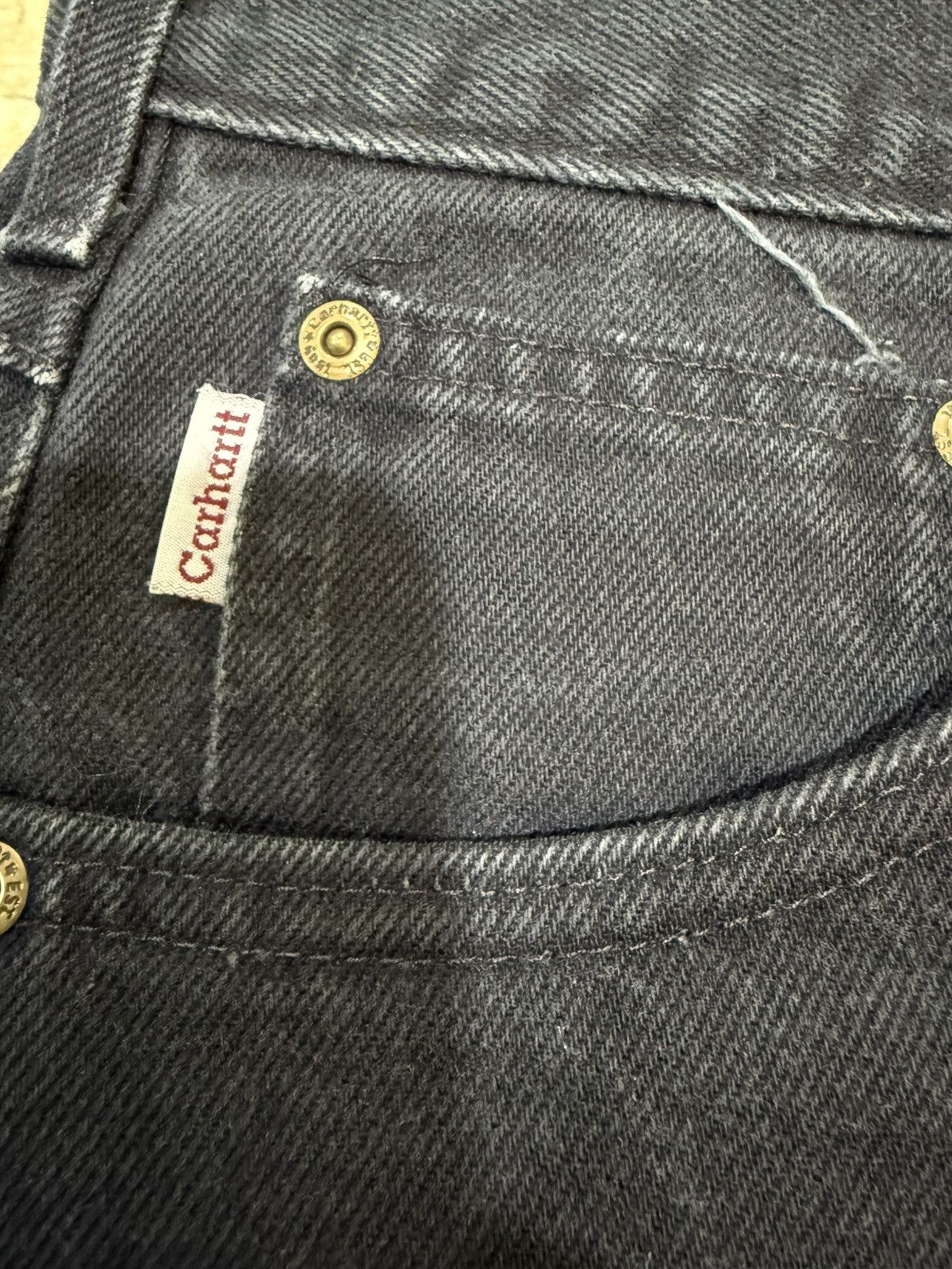 Carhartt Carhartt Denim Pants - Black Size US 36 / EU 52 - 4 Thumbnail