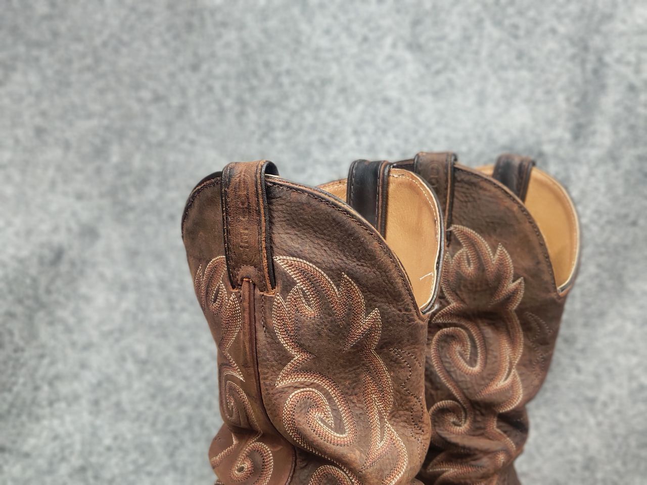 Boulet Vintage Boulet Canada Made Brown Western Cowboy W Boots Size US 7.5 / IT 37.5 - 6 Thumbnail
