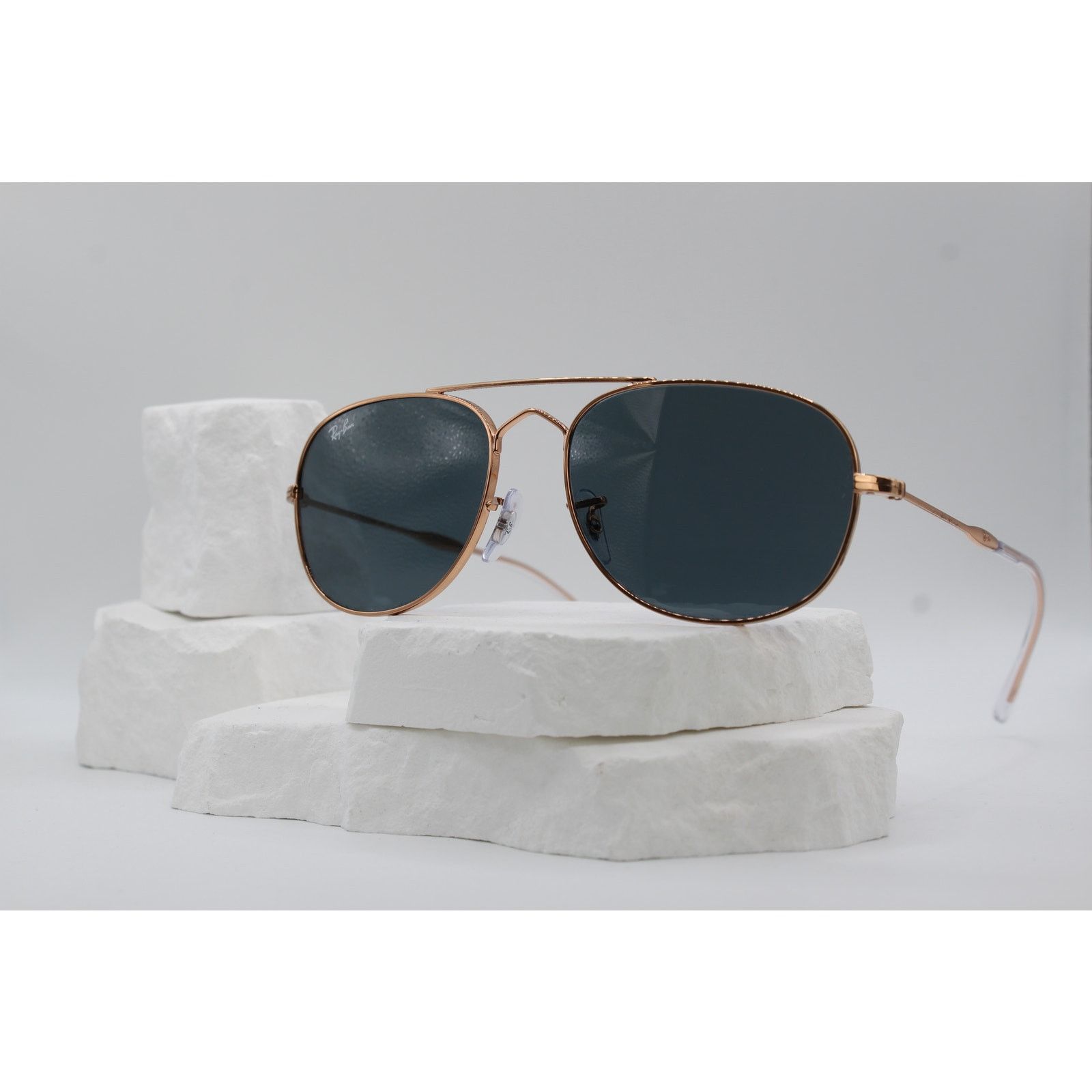 RayBan Ray-Ban RB 3735 Sunglasses, 9202/R5, Rose Gold Frame Size ONE SIZE - 1 Thumbnail