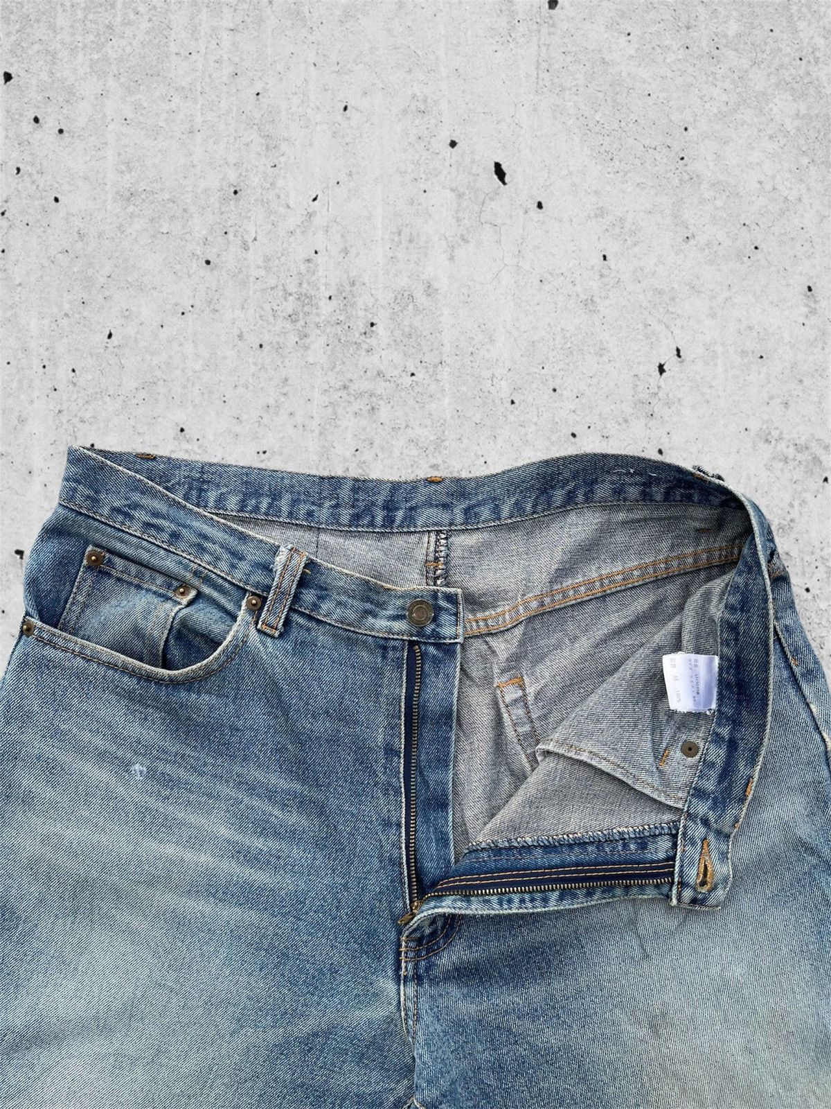 Vintage 🔥 Peizo J Distressed Denim Vintage 34🔥 Size US 34 / EU 50 - 6 Thumbnail