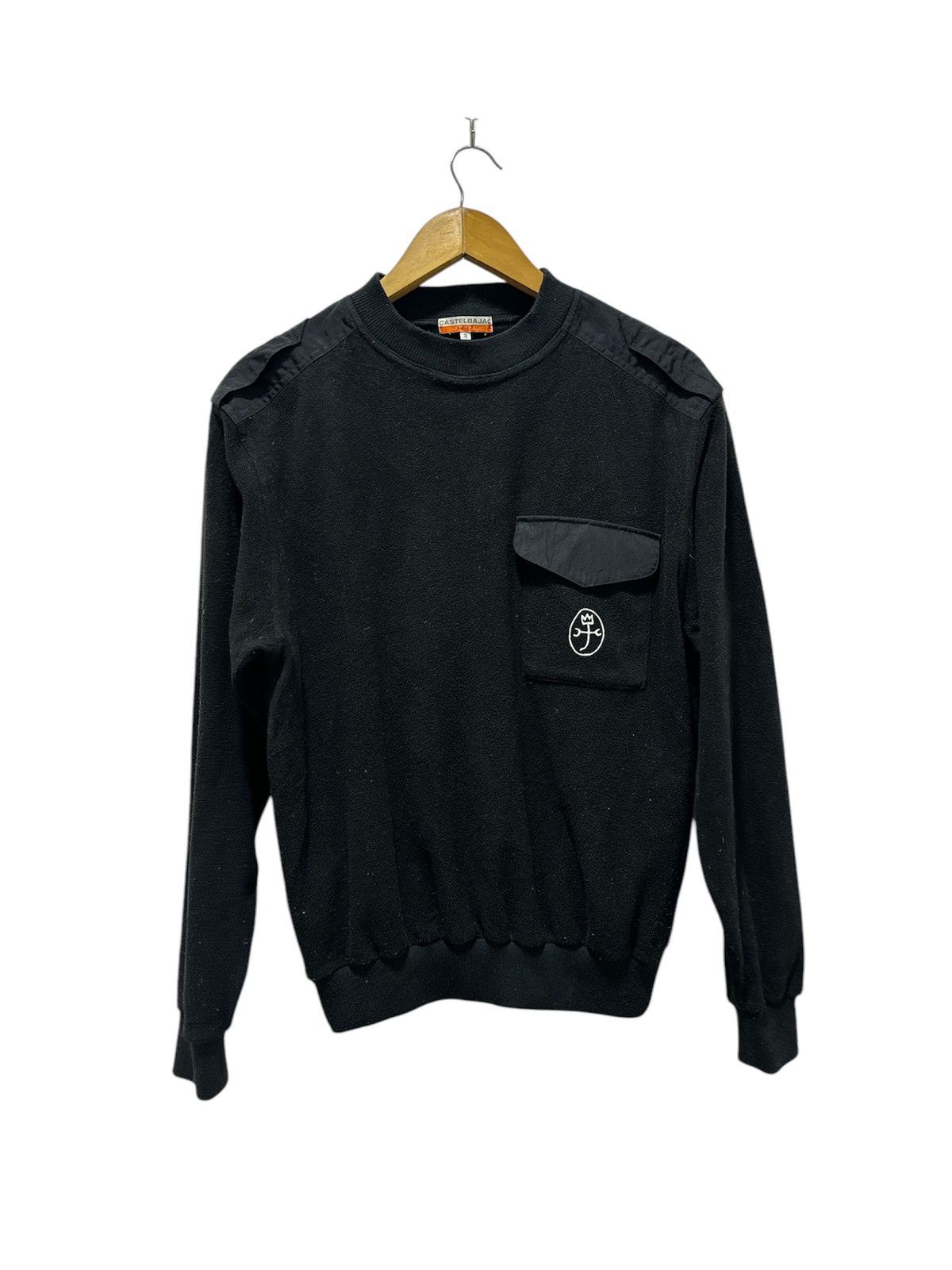 Jean Charles De Castelbajac Castelbajac Sweatshirt Fleece No Fishing in Protected Area Size US M / EU 48-50 / 2 - 2 Thumbnail