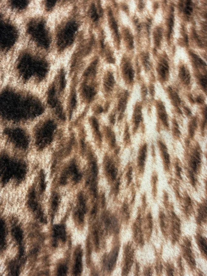 Just Cavalli 2000s Cavalli Leopard Print Camel & Black Dress Size S / US 4 / IT 40 - 8 Thumbnail