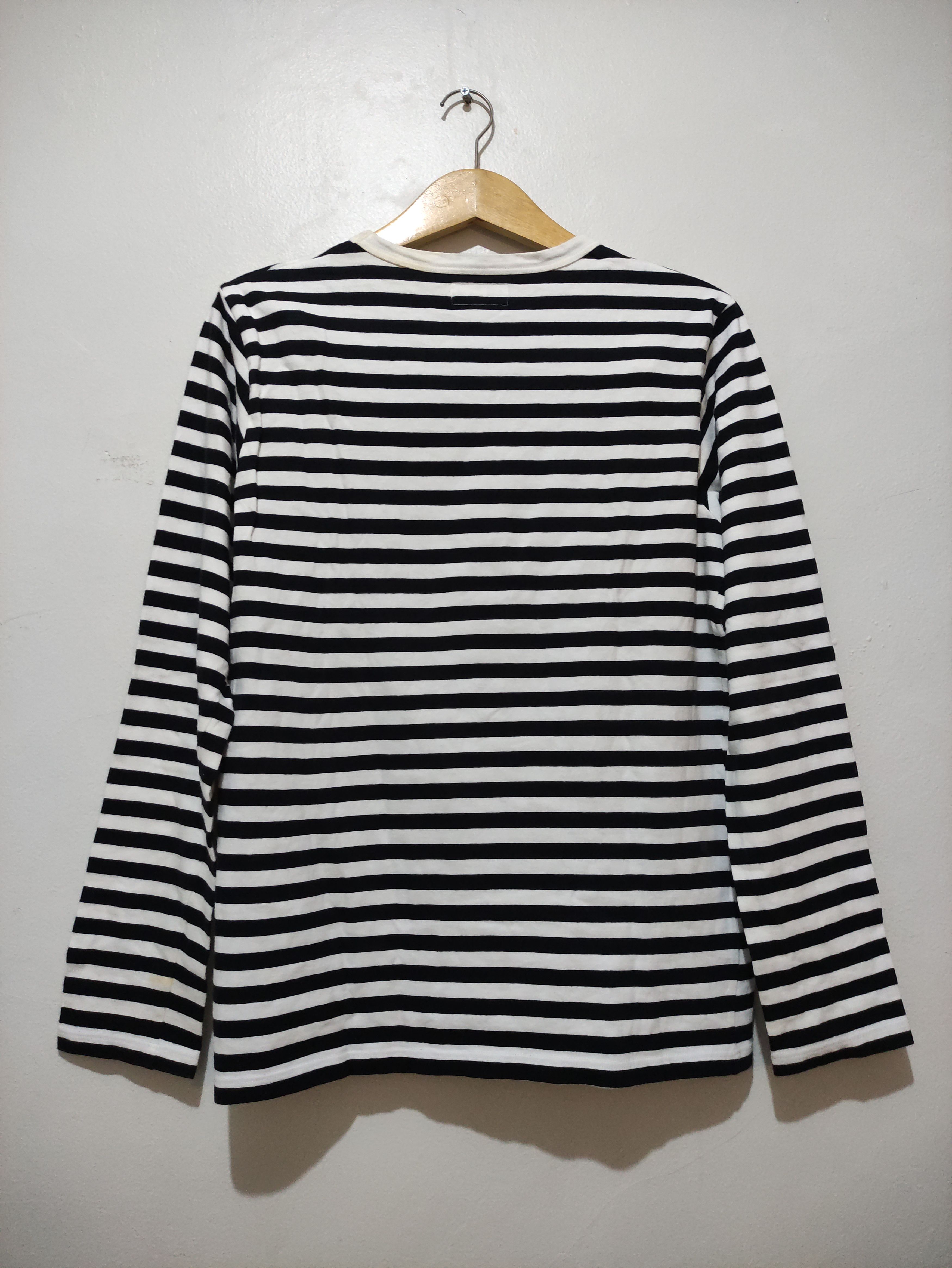 agnes b. Vintage Agnes B Stripe Longsleeve Size US M / EU 48-50 / 2 - 2 Thumbnail
