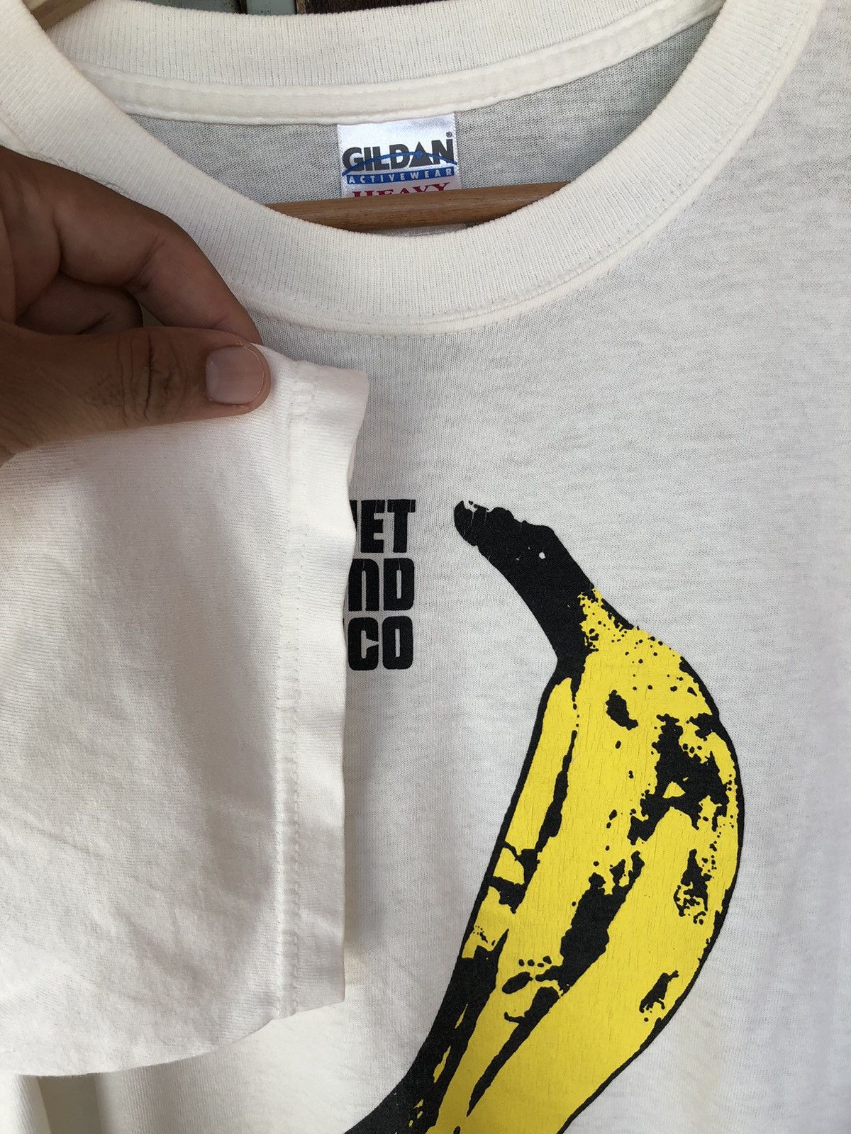 Band Tees Vintage The Velvet Underground and Nico by Andy Warhol Tee Size US M / EU 48-50 / 2 - 8 Thumbnail