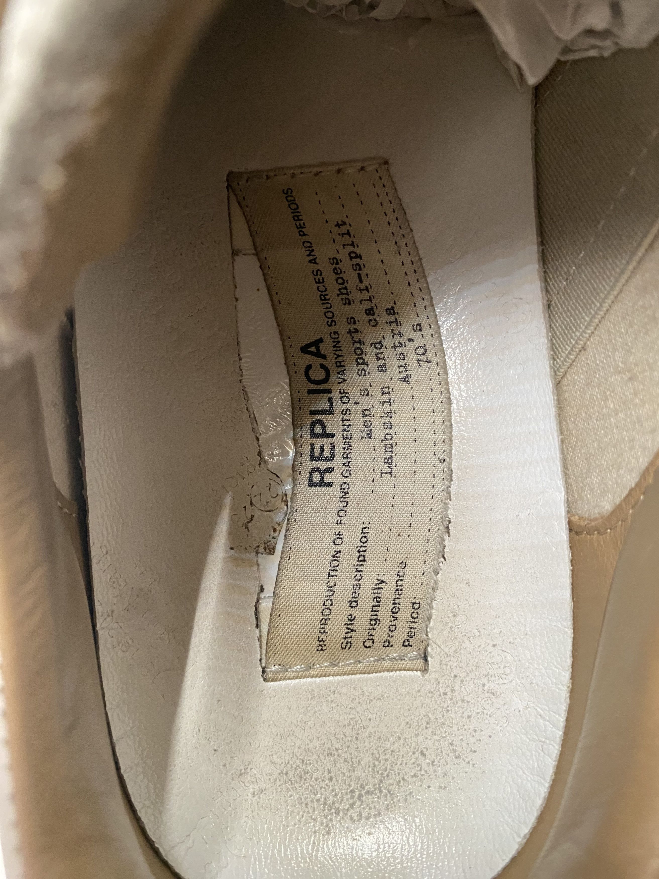 Maison Margiela Maison Margiela Paint Splatter GAT Sneakers White EU 39 Size US 6.5 / EU 39-40 - 9 Thumbnail