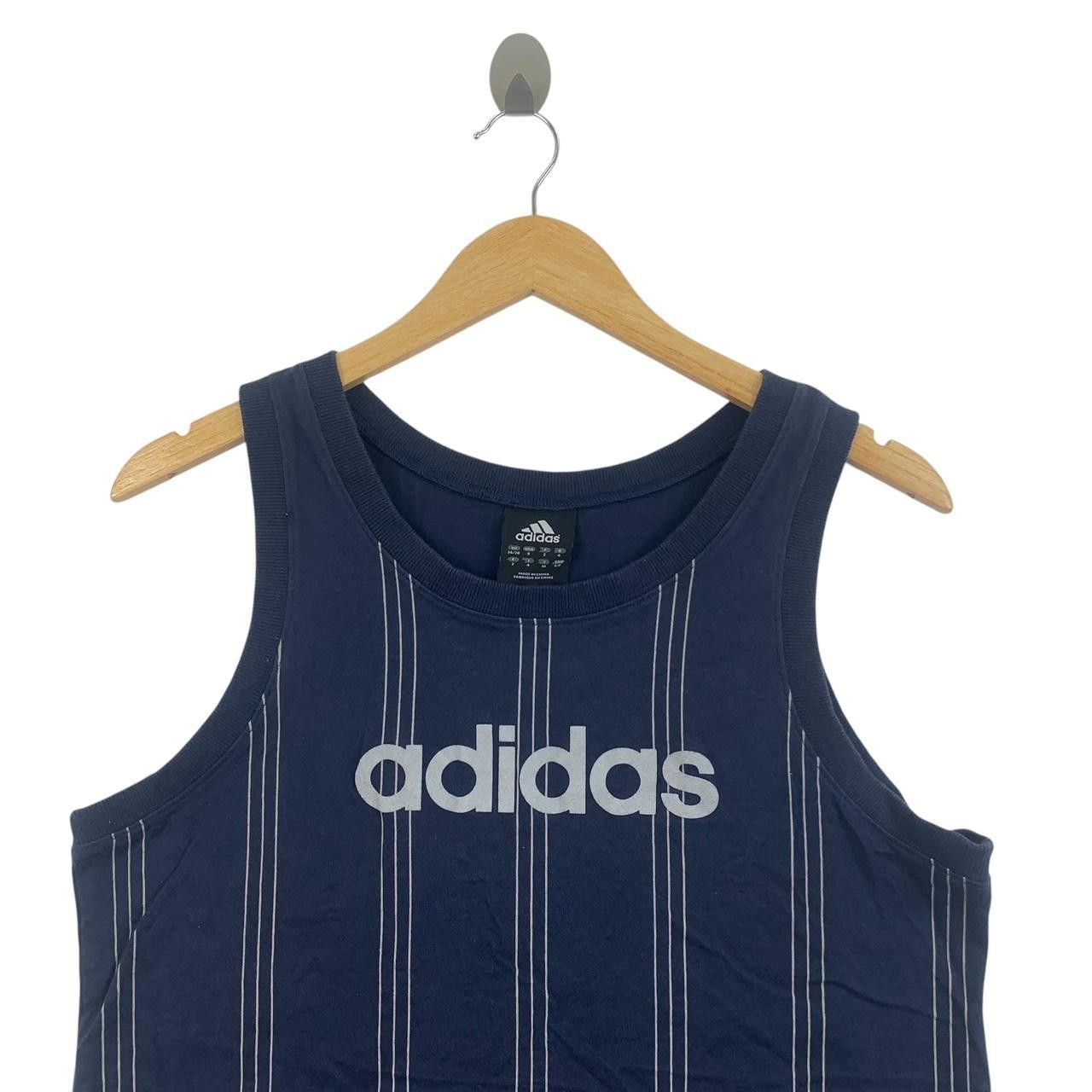 Vintage Vintage ADIDAS ORIGINALS EQUIPMENT Striped Tank Size US S / EU 44-46 / 1 - 2 Thumbnail