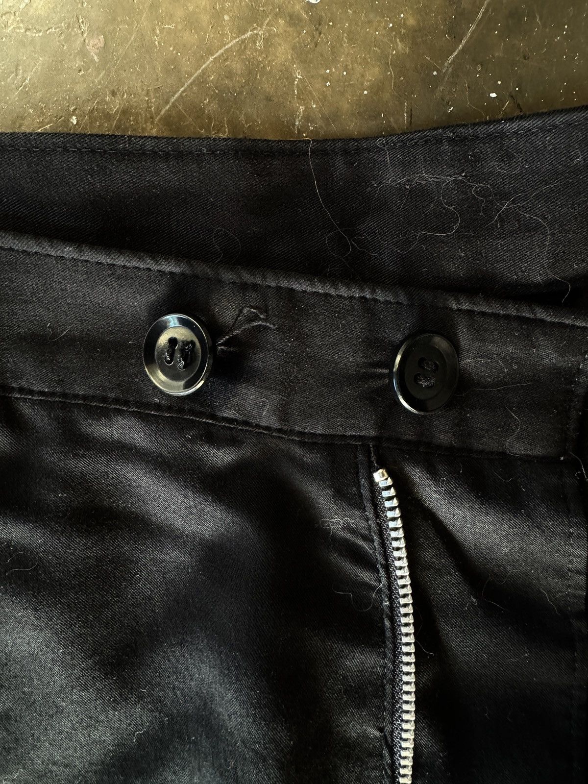 Yohji Yamamoto Yohji Yamamoto Cropped Trousers Size US 28 / EU 44 - 4 Thumbnail