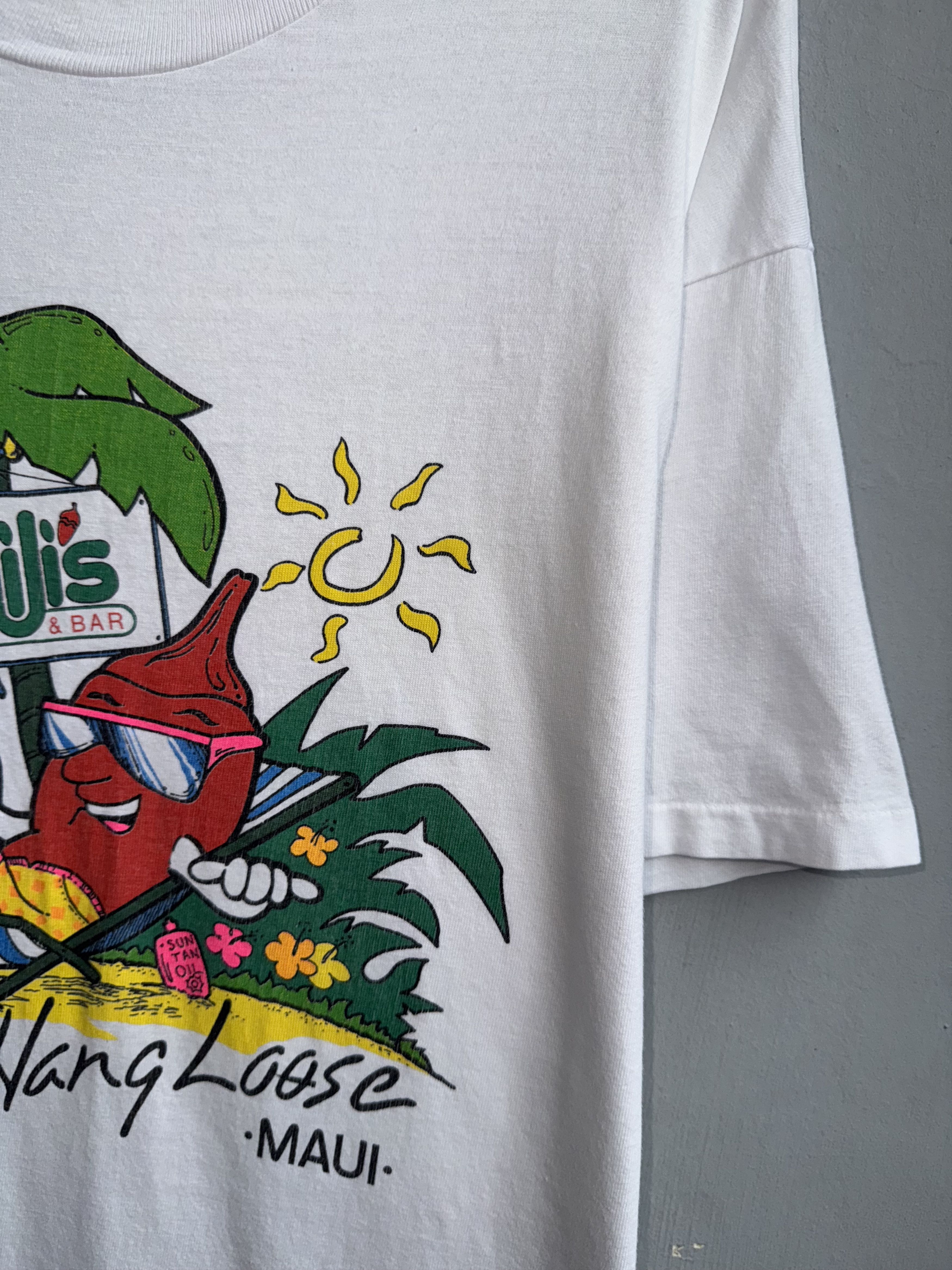 Vintage Chili's Grill And Bar Hang Loose Maui Vintage Shirt Size US XL / EU 56 / 4 - 3 Thumbnail