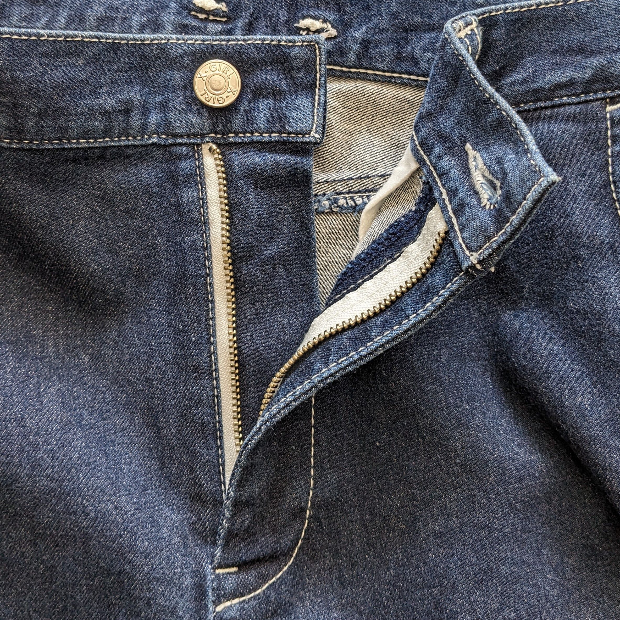 Other Vintage X-Girl Japanese Streetwear Denim Jeans Size US 27 - 6 Thumbnail