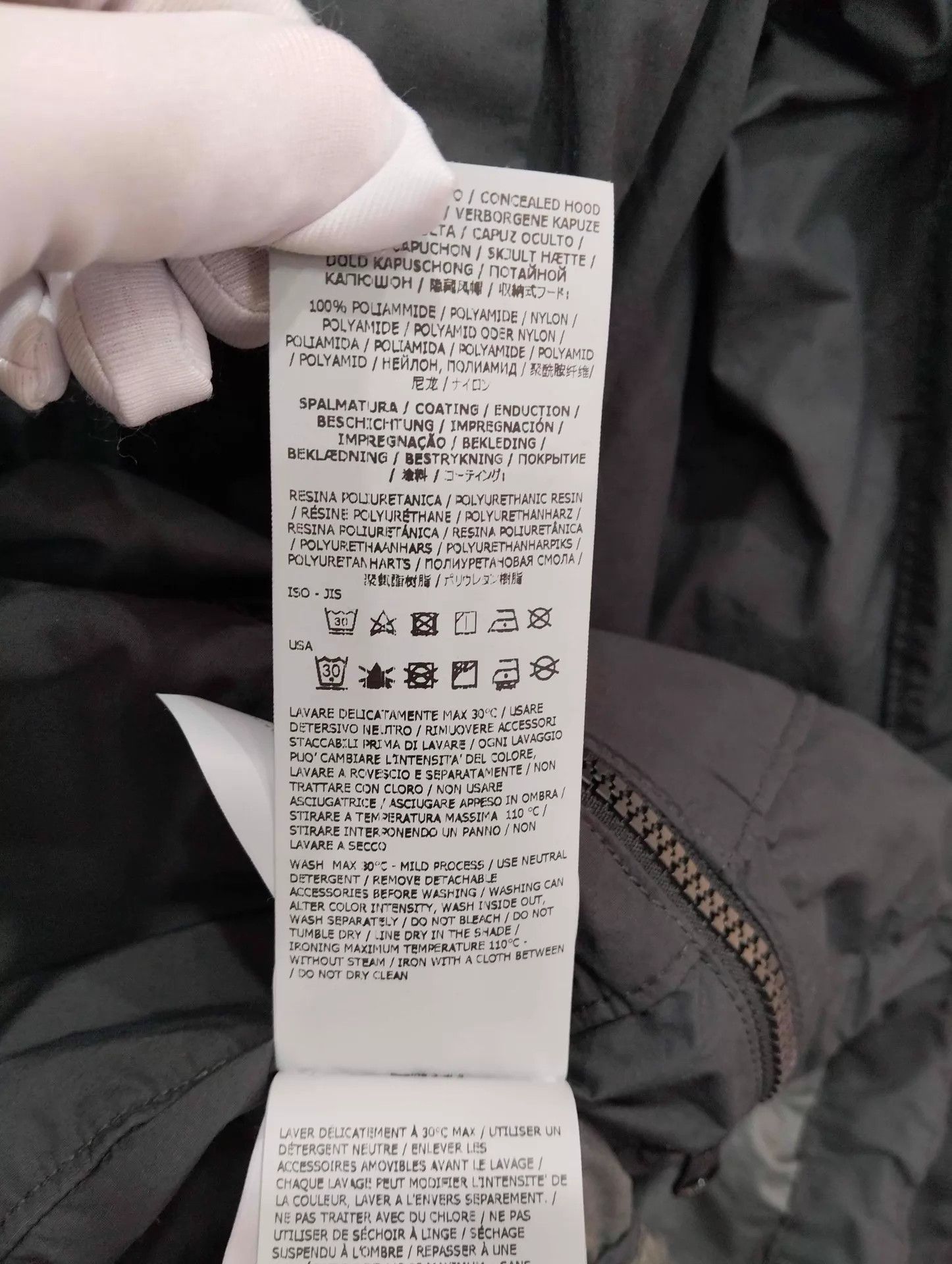 Stone Island STONE ISLAND Solid Color Logo Patch Zip LS Jacket 3XL Size 3XL / US 20-22 - 7 Thumbnail