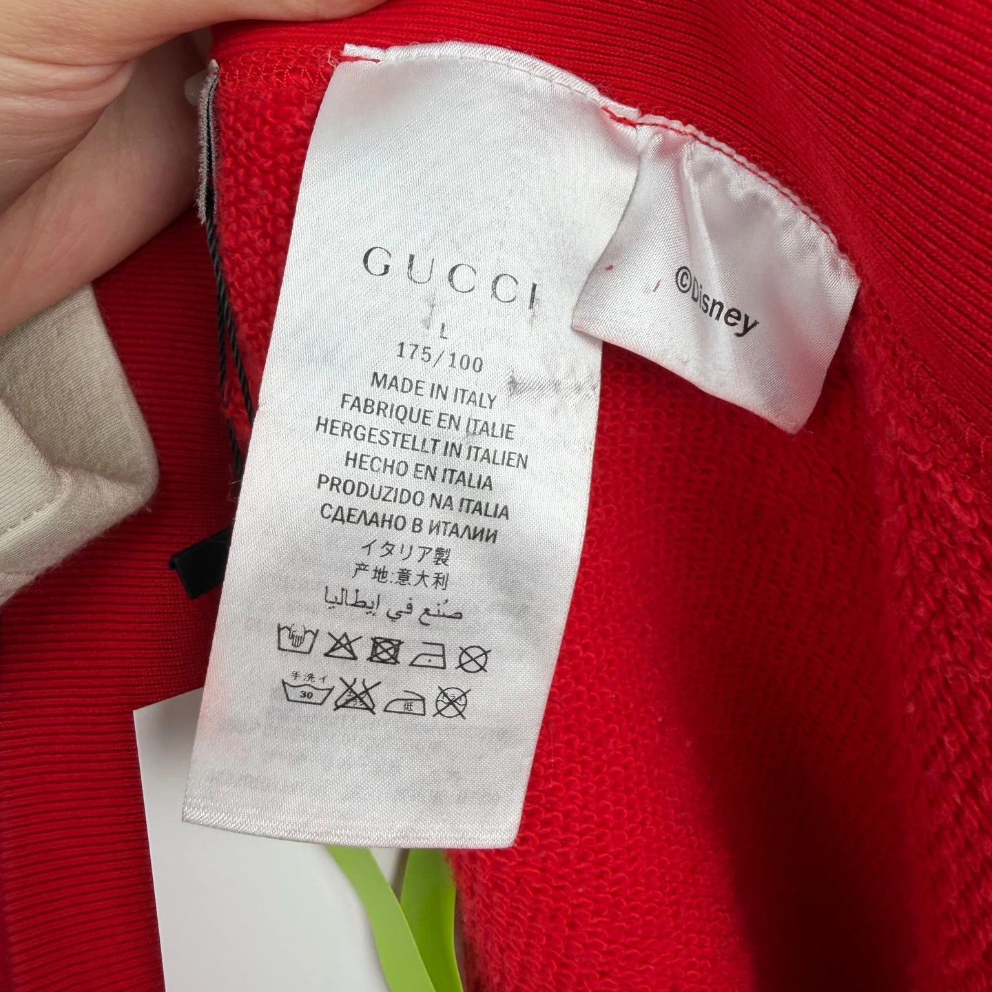 Gucci Gucci Disney Collaboration Donald Duck Hoodie Size US L / EU 52-54 / 3 - 4 Thumbnail