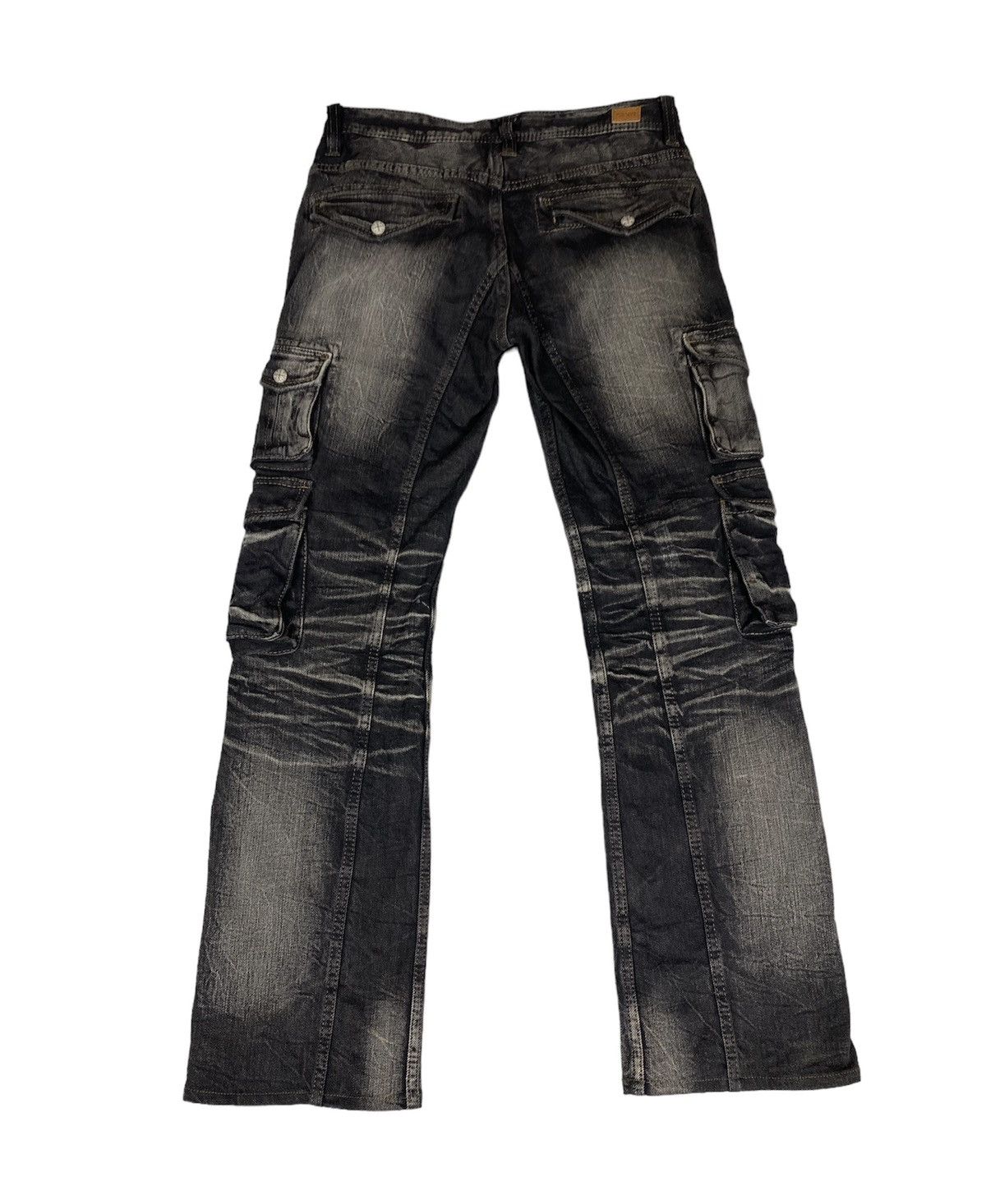 Tornado Mart Nicole Club Bondage Cargo Pants. S0271 Size US 31 - 2 Thumbnail