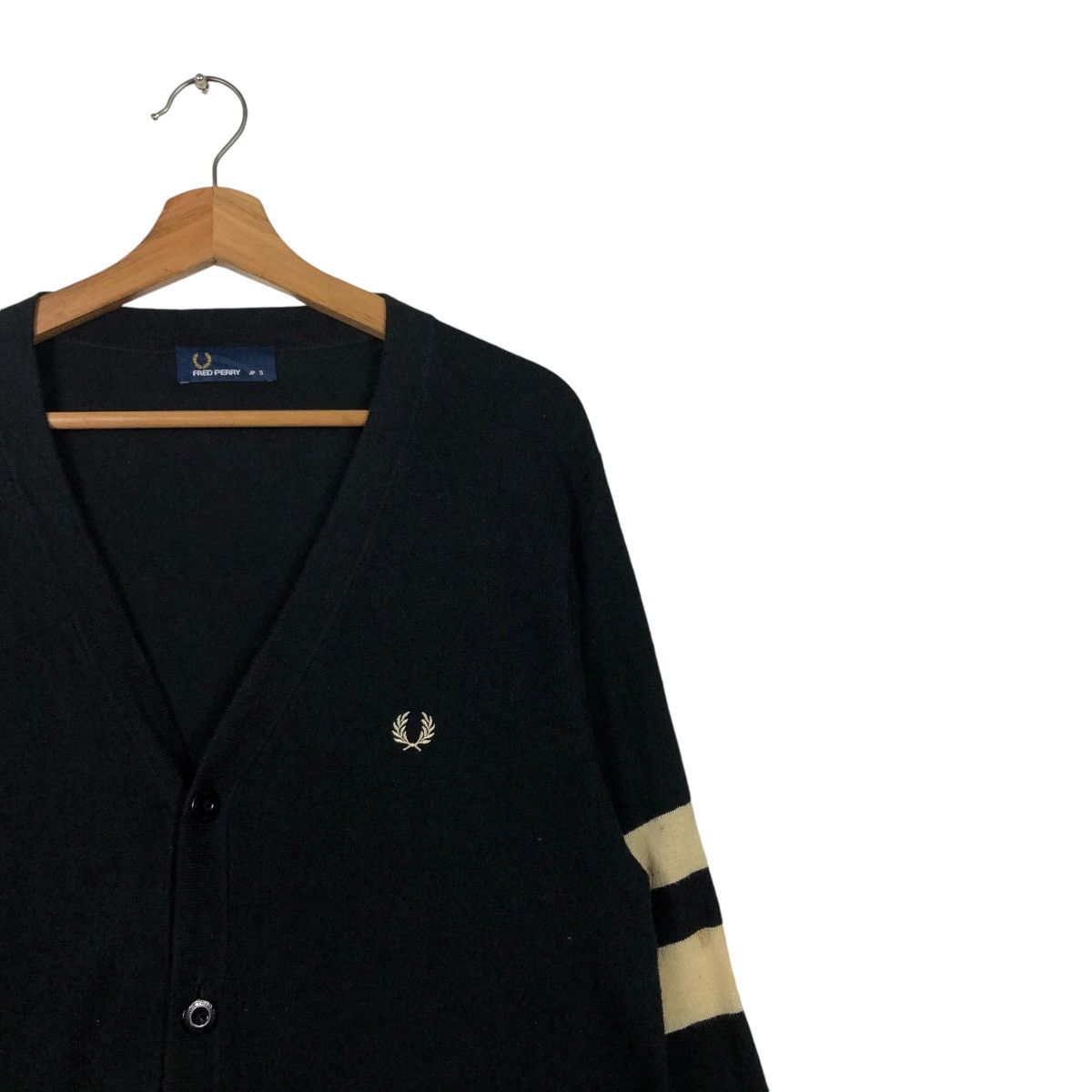 Fred Perry 🔥VINTAGE BOMBER CARDIGAN JACKET FRED PERRY Size US S / EU 44-46 / 1 - 8 Thumbnail