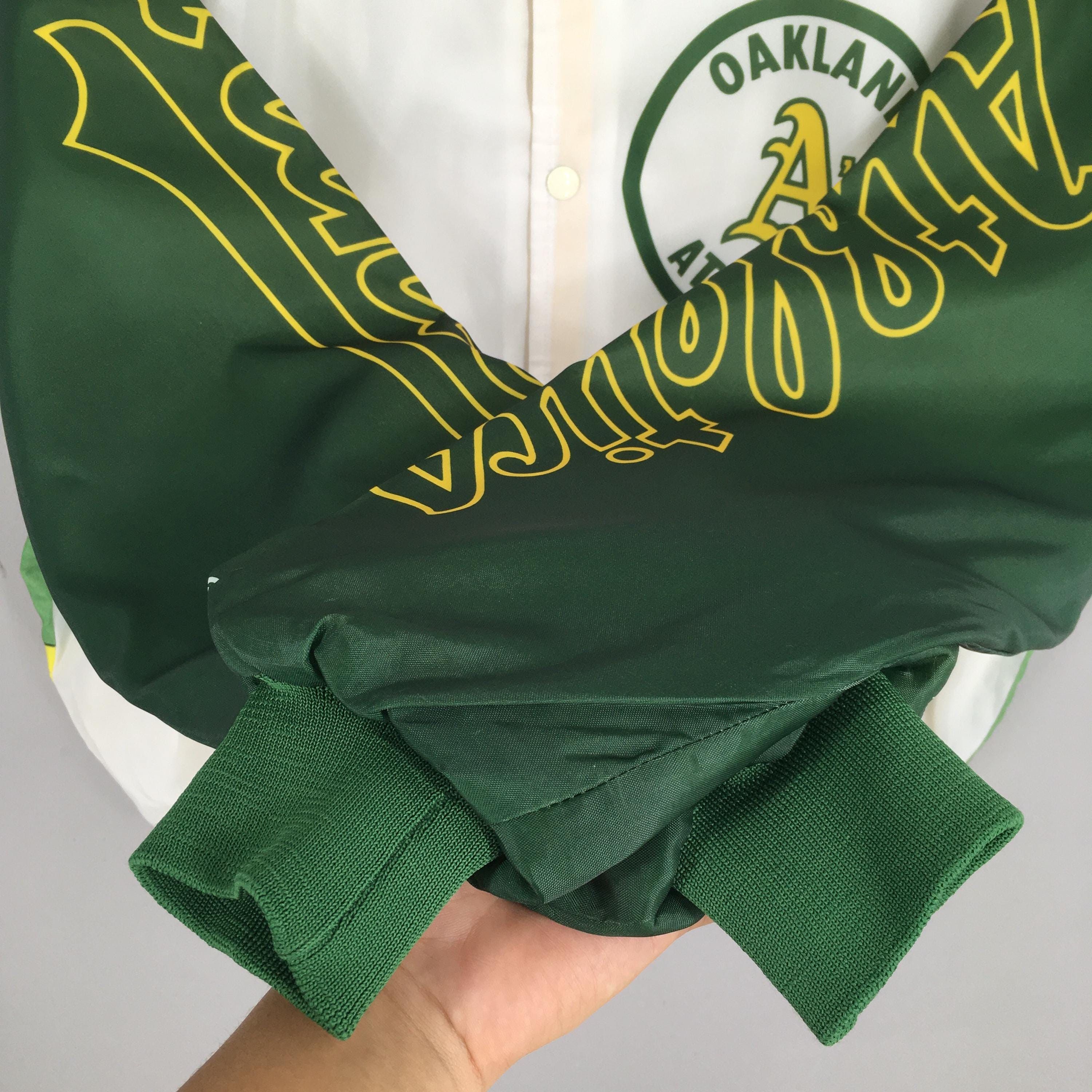 Chalk Line Vintage 90s Oakland Athletics MLB Fanimation Jacket Large Size US L / EU 52-54 / 3 - 6 Thumbnail