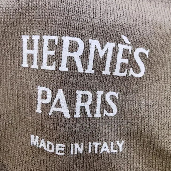 Hermes Hermes Pure cotton logo patterned round-neck dress Size XS / US 0-2 / IT 36-38 - 5 Thumbnail