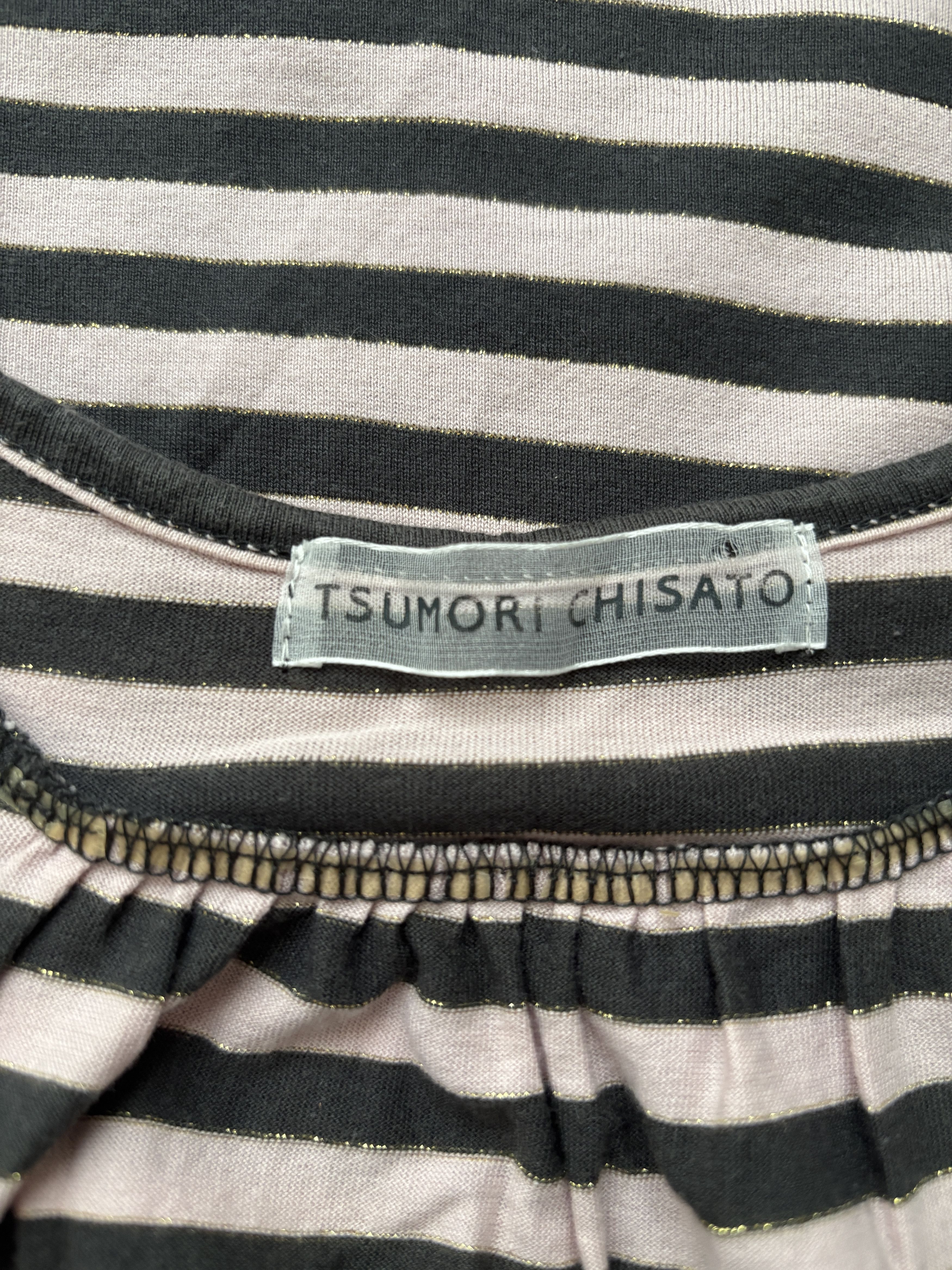 Tsumori Chisato ⚡️QUICK SALE⚡️Tsumori Chisato Striped Sleeveless Top Size M / US 6-8 / IT 42-44 - 5 Thumbnail