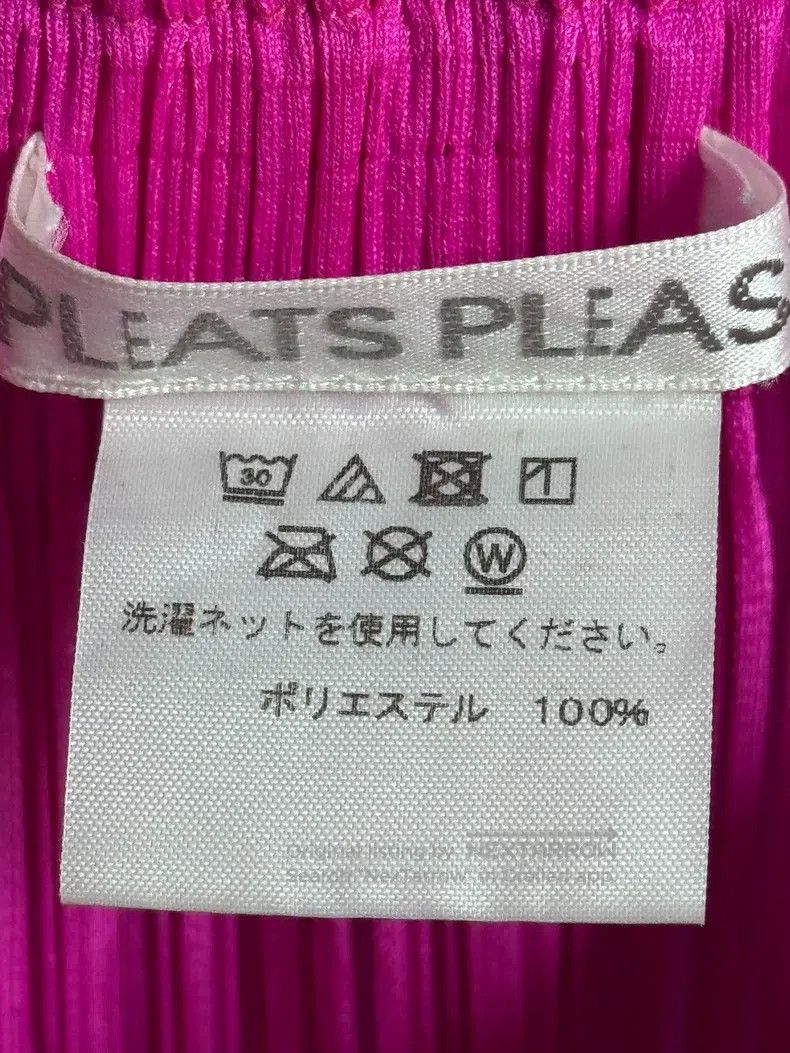 Issey Miyake Issey Miyake size:1 Vibrant Rose Pink Midi Skirt Size 22" - 4 Thumbnail