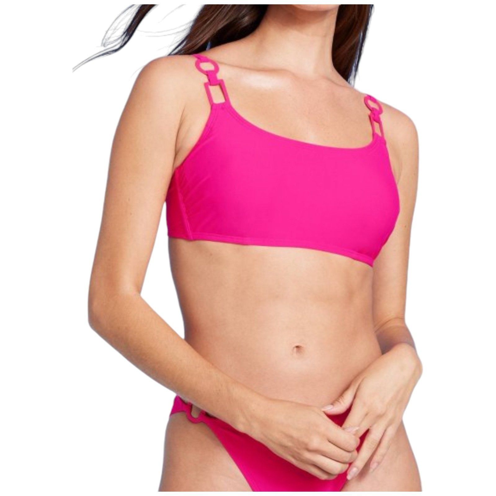 Other Shade & Shore - Women's Ring Detail Hidden Underwire Bikini Size ONE SIZE - 1 Thumbnail