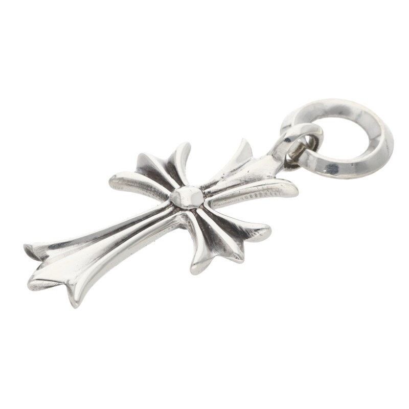 Chrome Hearts Chrome Hearts Tiny CH Cross Silver Necklace Size ONE SIZE - 4 Thumbnail