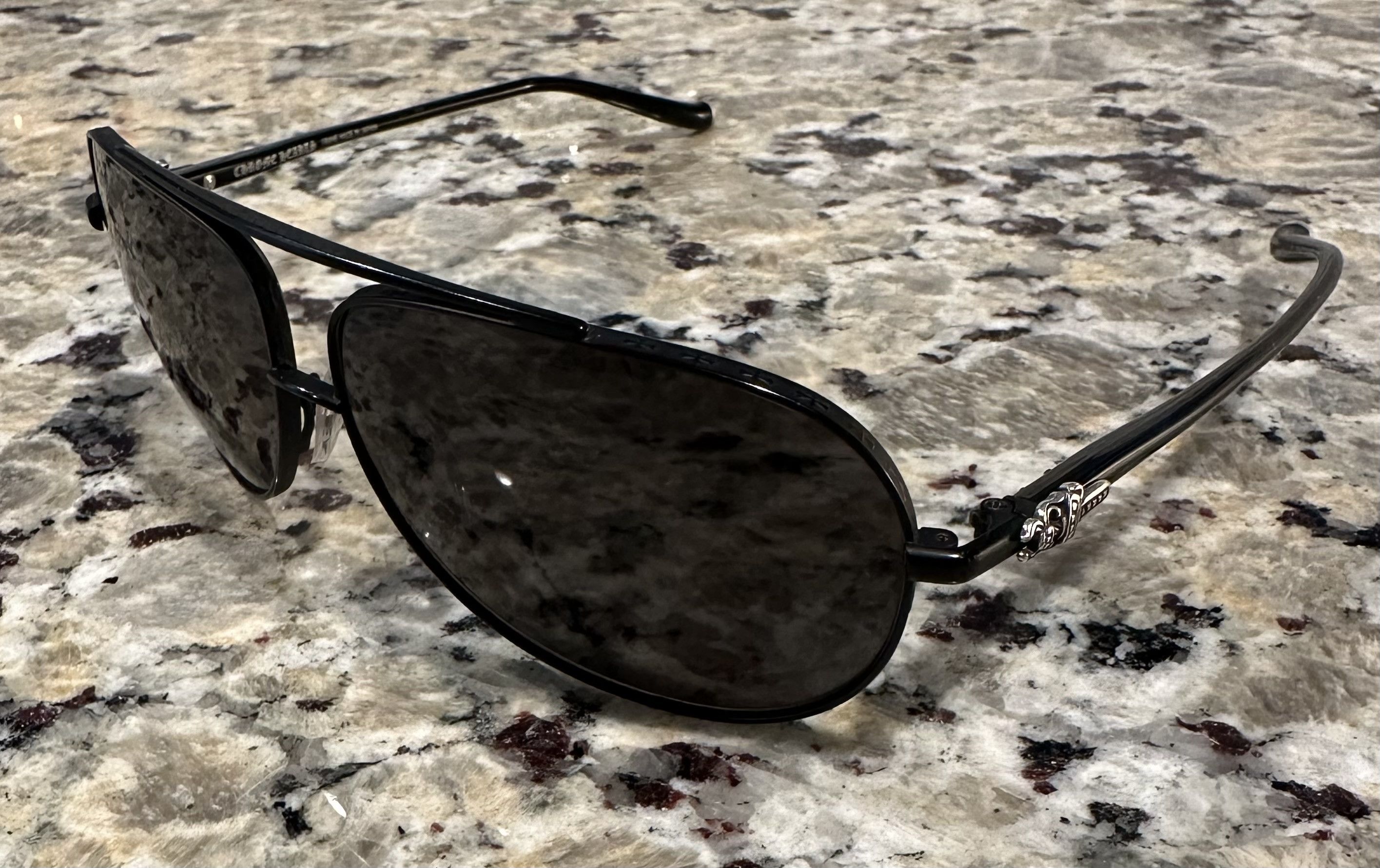 Chrome Hearts Chrome Hearts ROAD HEAD sunglasses Size ONE SIZE - 6 Thumbnail