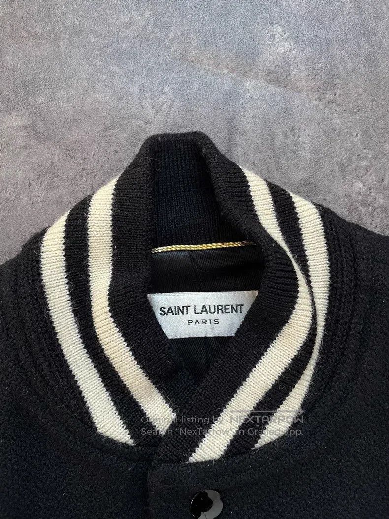 Saint Laurent Paris Saint Laurent Paris Zebra print patchwork woolen baseball Size XS / US 0-2 / IT 36-38 - 4 Thumbnail