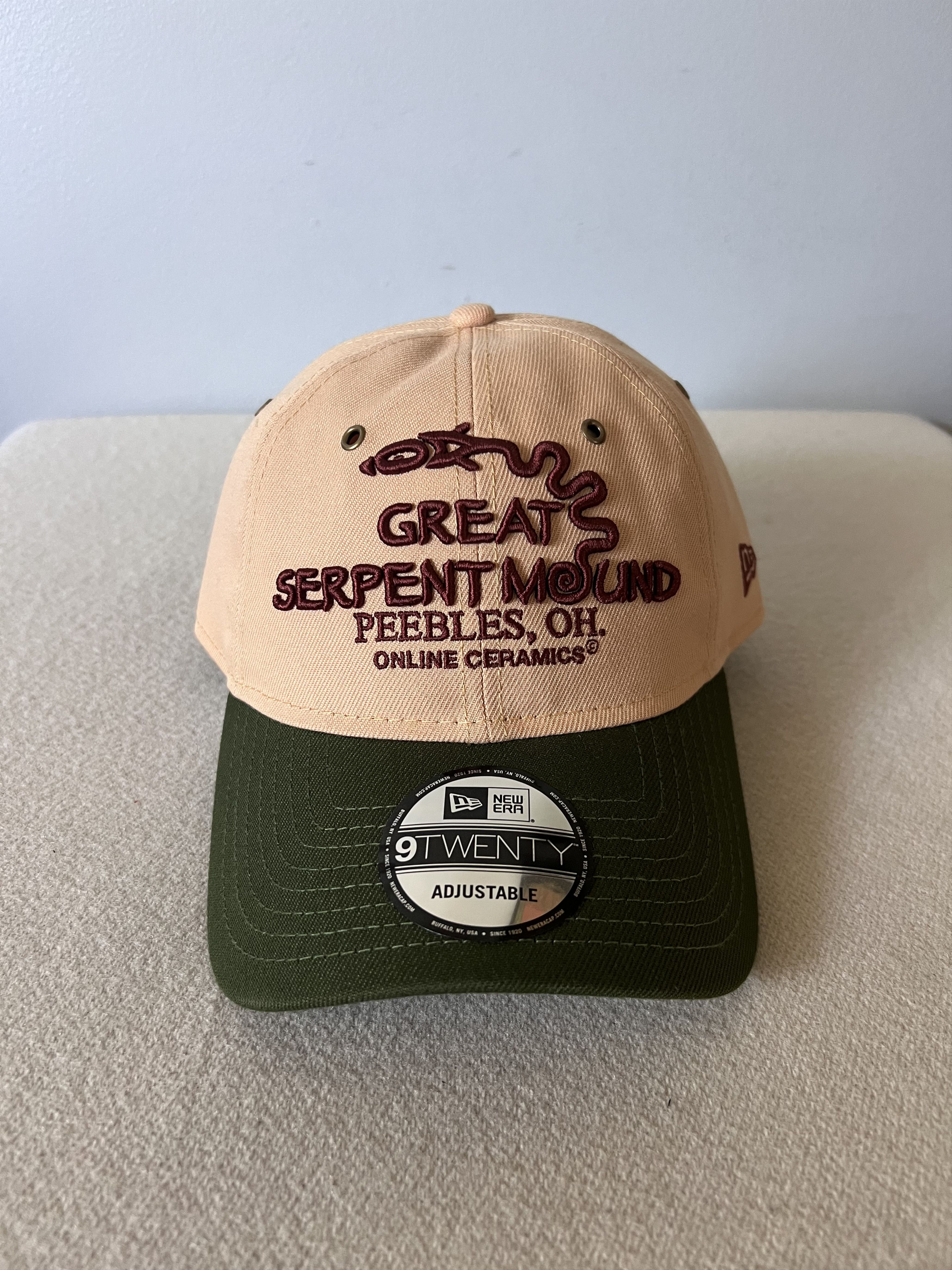 Online Ceramics Online Ceramics New Era Great Serpent Mount 9FORTY Hat Beige Size ONE SIZE - 1 Thumbnail