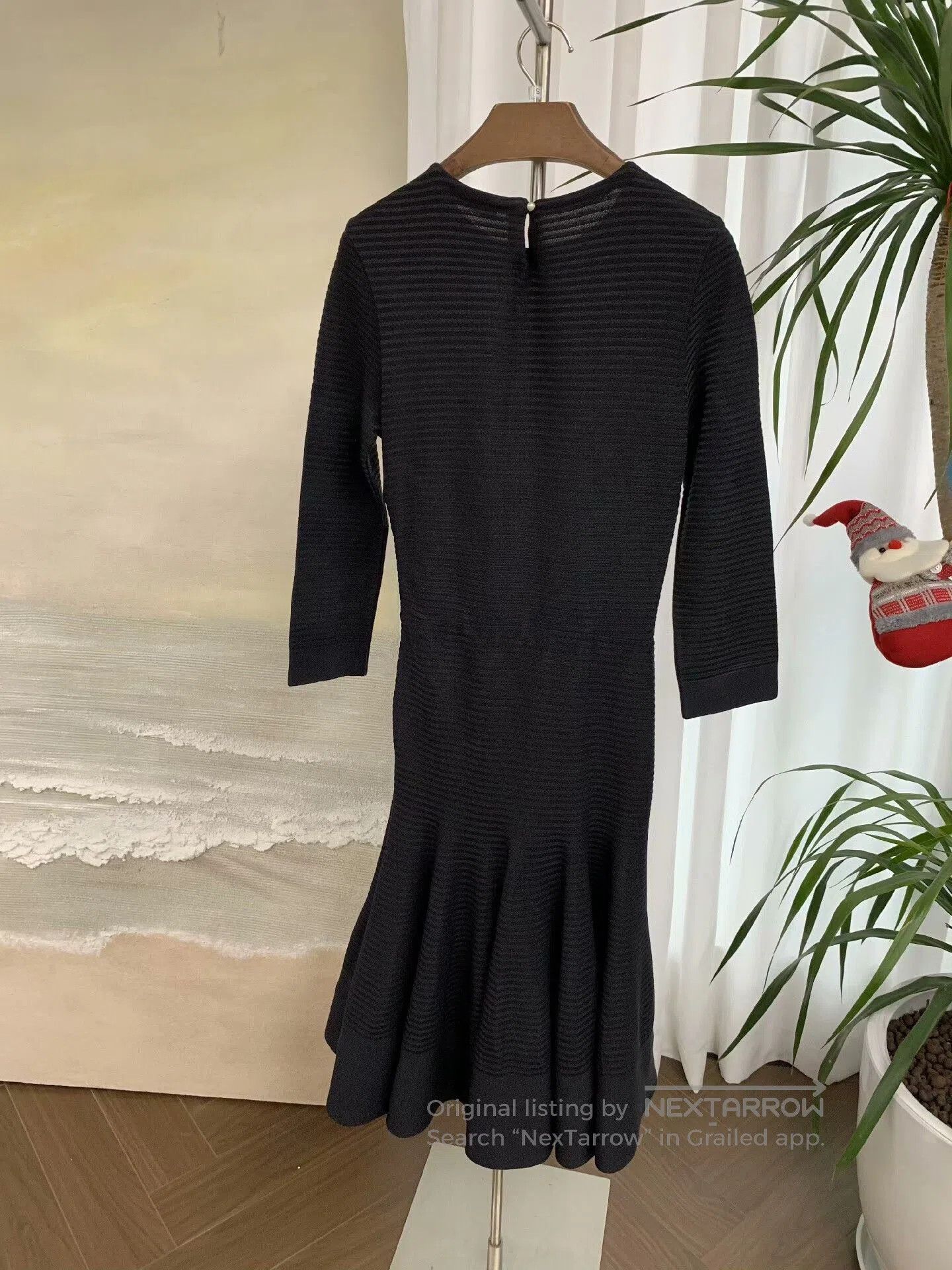 Dior elegant dior dress in silk blend. Size US 38 / EU 54 - 2 Thumbnail