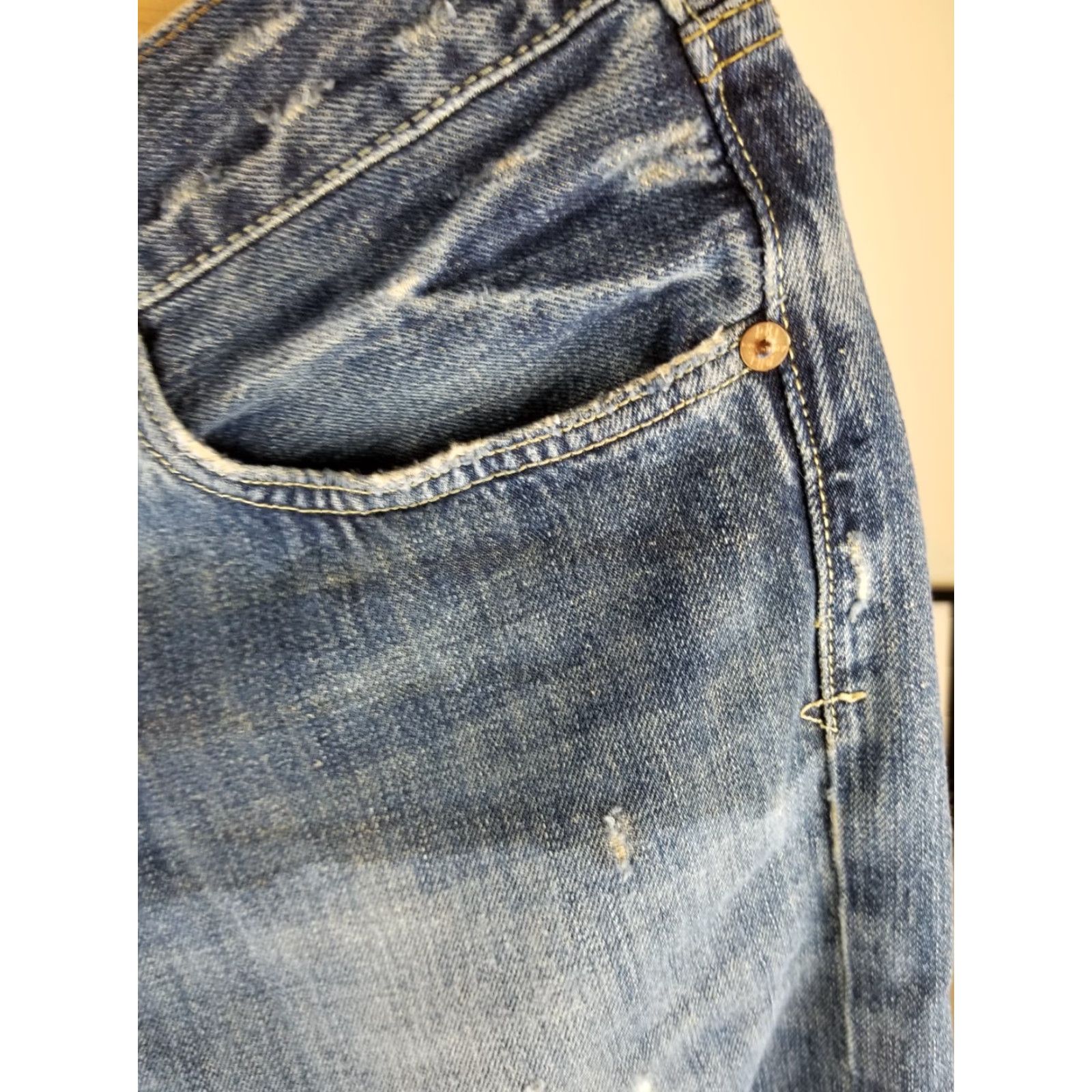 Ralph Lauren VINTAGE Ralph Lauren POLO DISTRESSED DENIM JEANS PANTS 32X34 Men Jeans Black 32 Regular Straight 32 32 34 ILT Size US XS / EU 42 / 0 - 5 Thumbnail