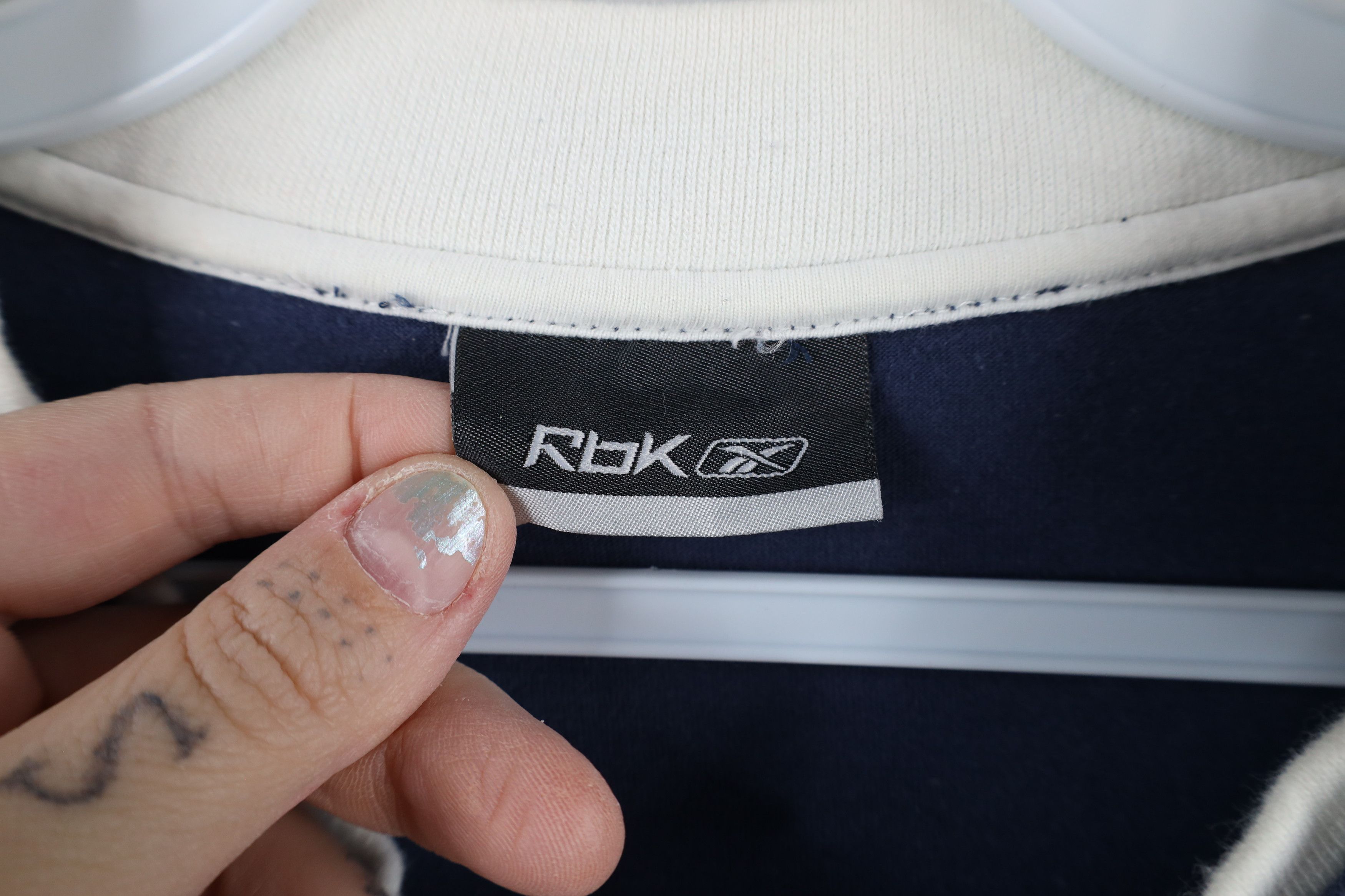 Reebok × Vintage Vintage Reebok Hockey Layered Long Sleeve T-Shirt Blue Size US XXL / EU 58 / 5 - 9 Thumbnail