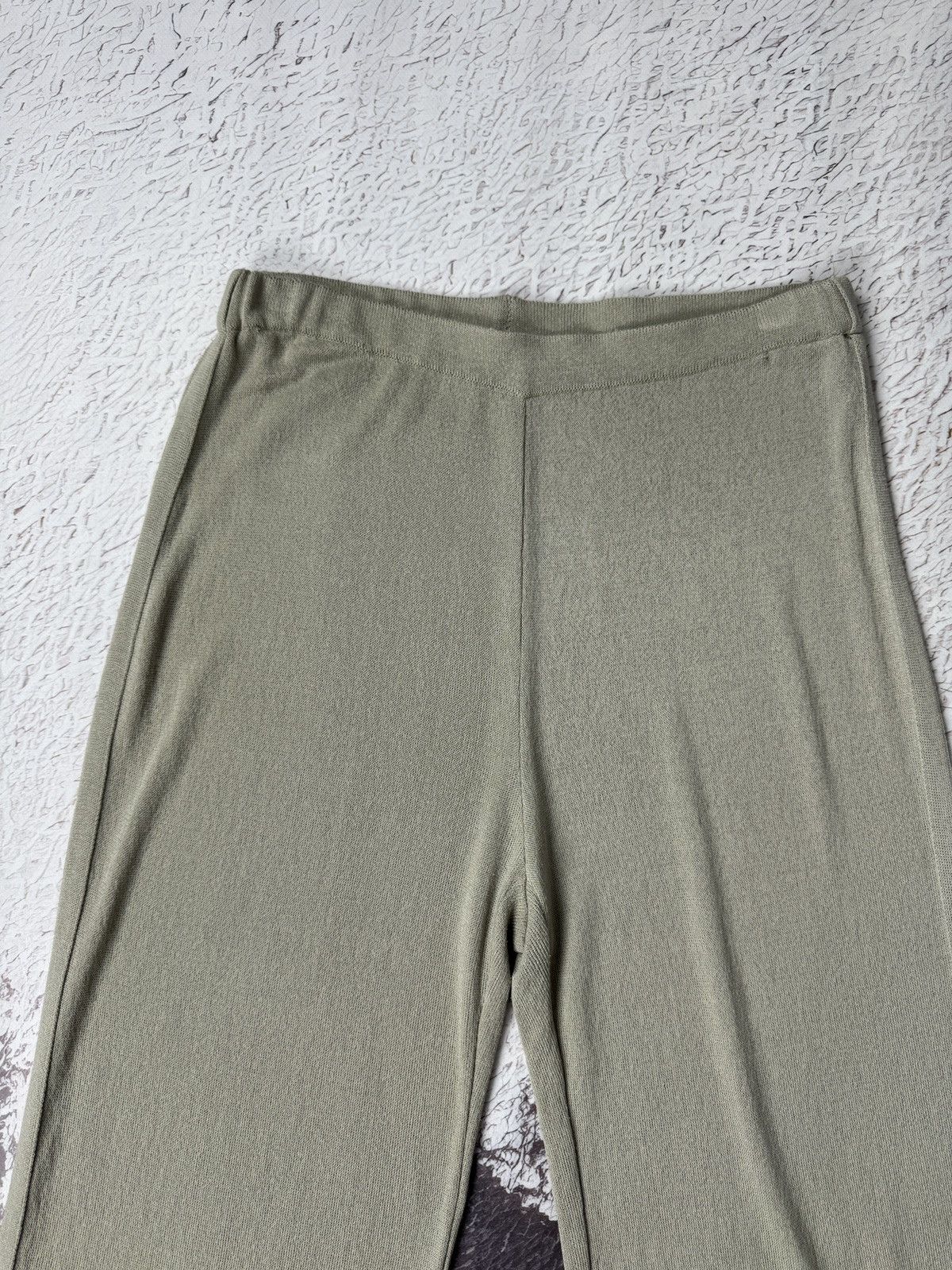 Annette Gortz Annette Gortz wide flared knitted summer light pants Size 32" / US 10 / IT 46 - 6 Thumbnail