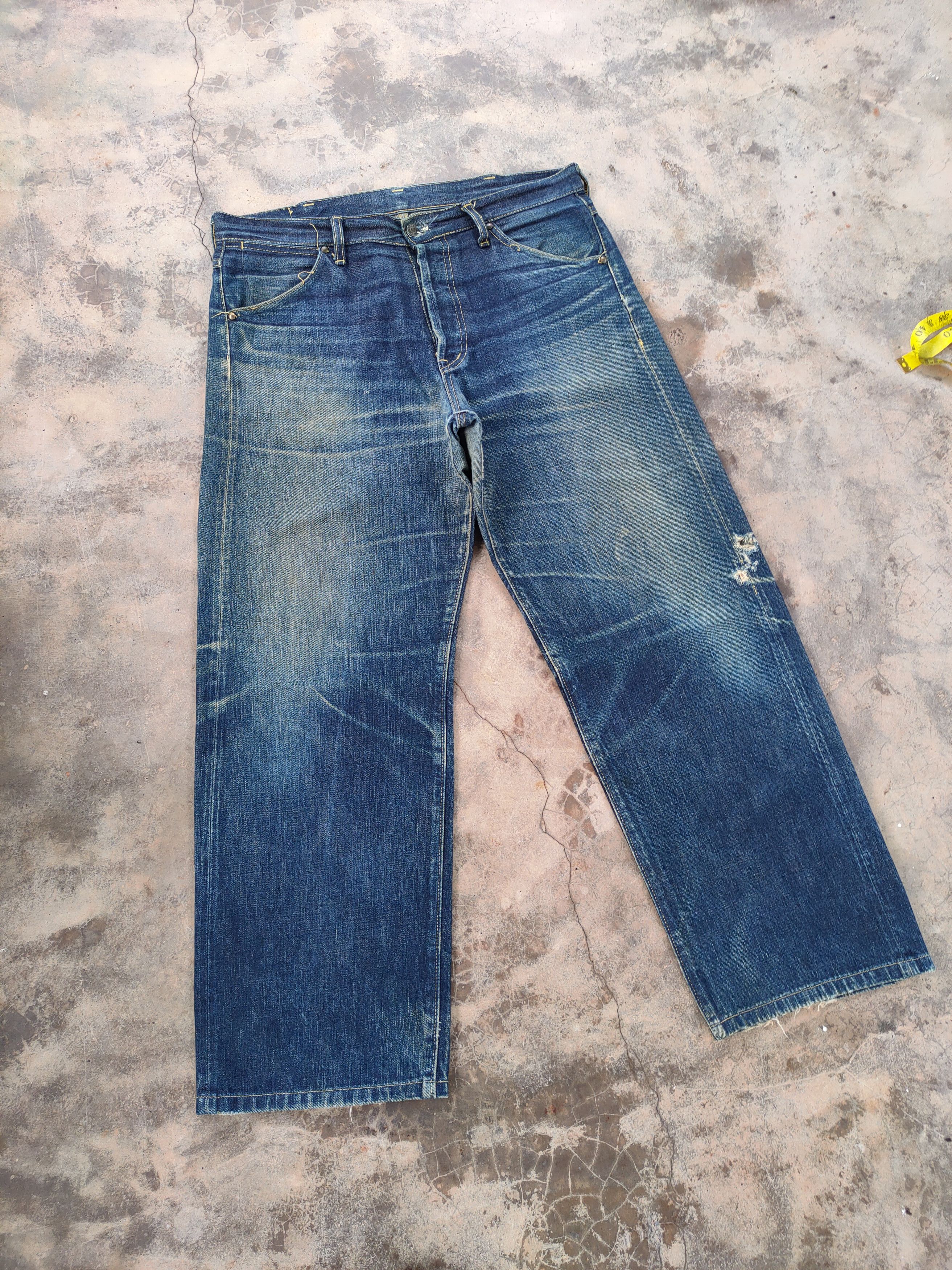 ABAHOUSE VINTAGE ABAHOUSE RUSTY SELVEGE FADED JEANS DENIM PANTS Size US 36 / EU 52 - 2 Thumbnail