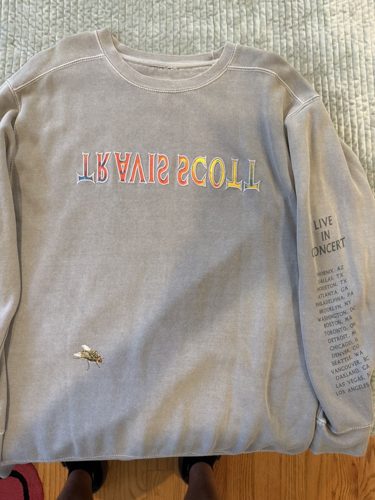 Travis Scott Travis Scott Reflective Crewneck Damn Tour Size US L / EU 52-54 / 3 - 7 Thumbnail
