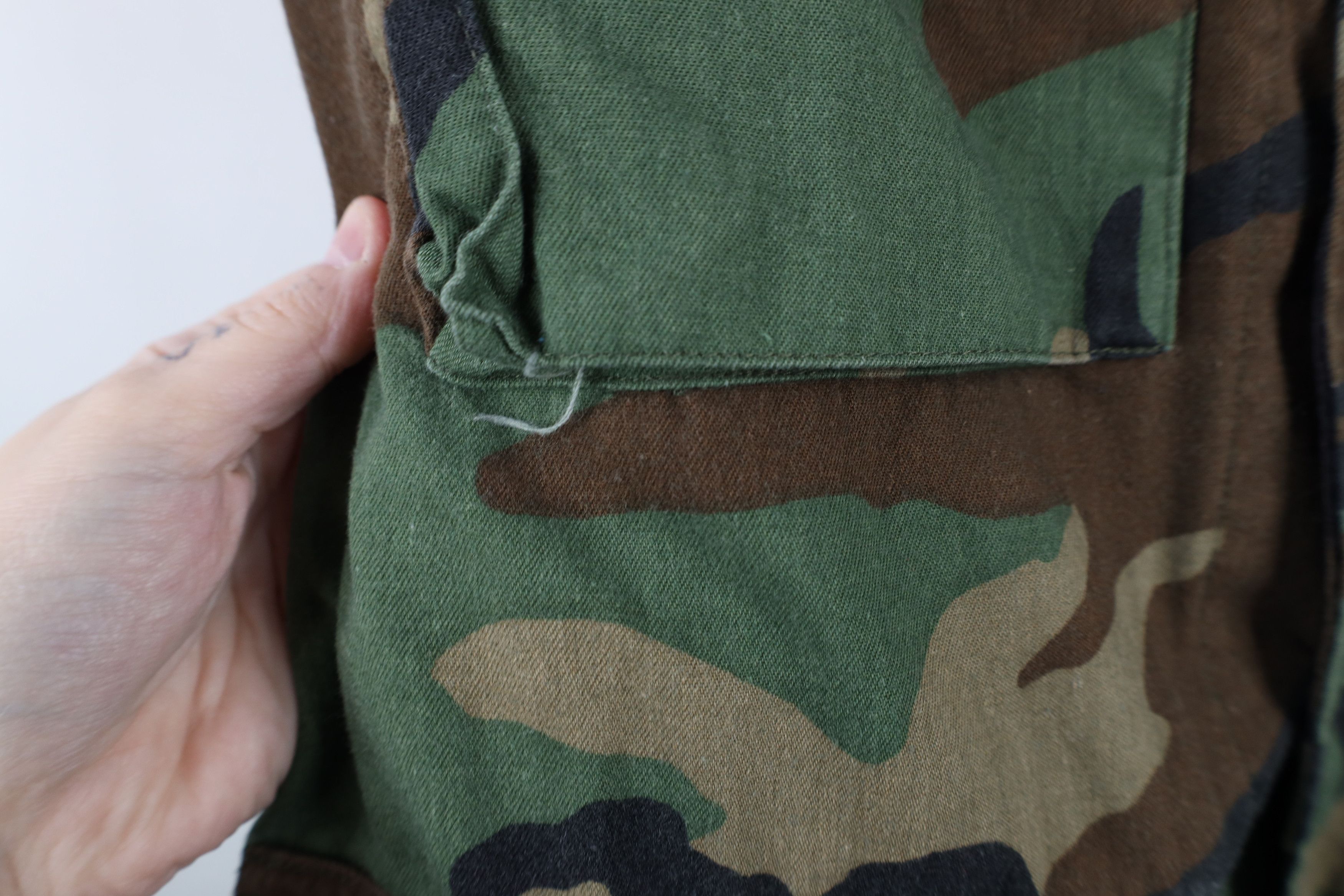 Vintage Vintage 80s US Military Camouflage Combat Coat Jacket USA Size US M / EU 48-50 / 2 - 5 Thumbnail