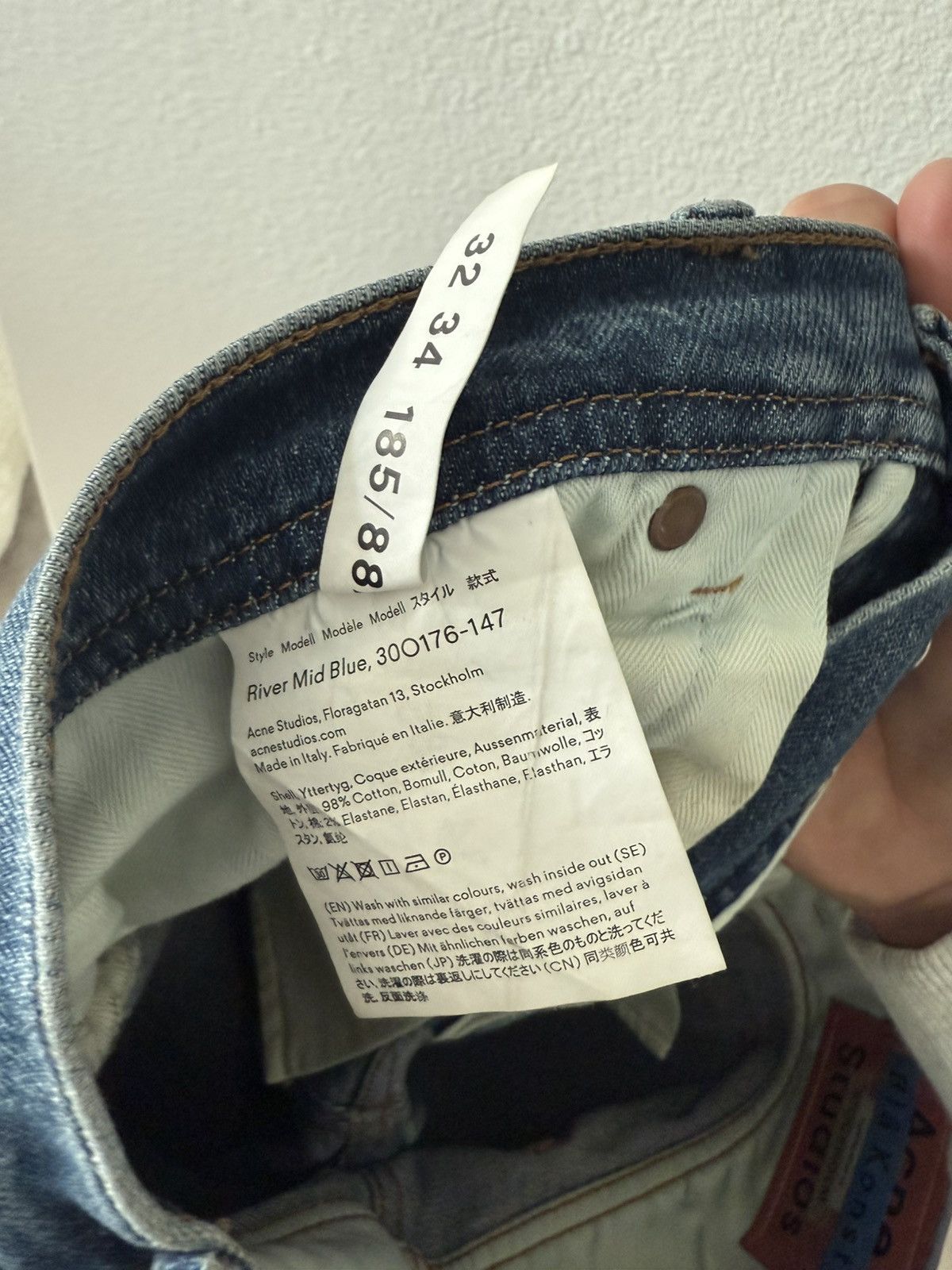 Acne Studios Acne Studios Mid Blue Denim Size US 32 / EU 48 - 5 Thumbnail