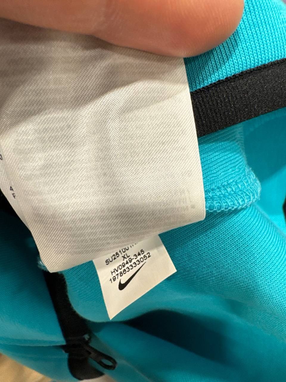 Nike Nike tech fleece drill zip hoodie rare tiffany color XL,XXL Size US XL / EU 56 / 4 - 6 Thumbnail