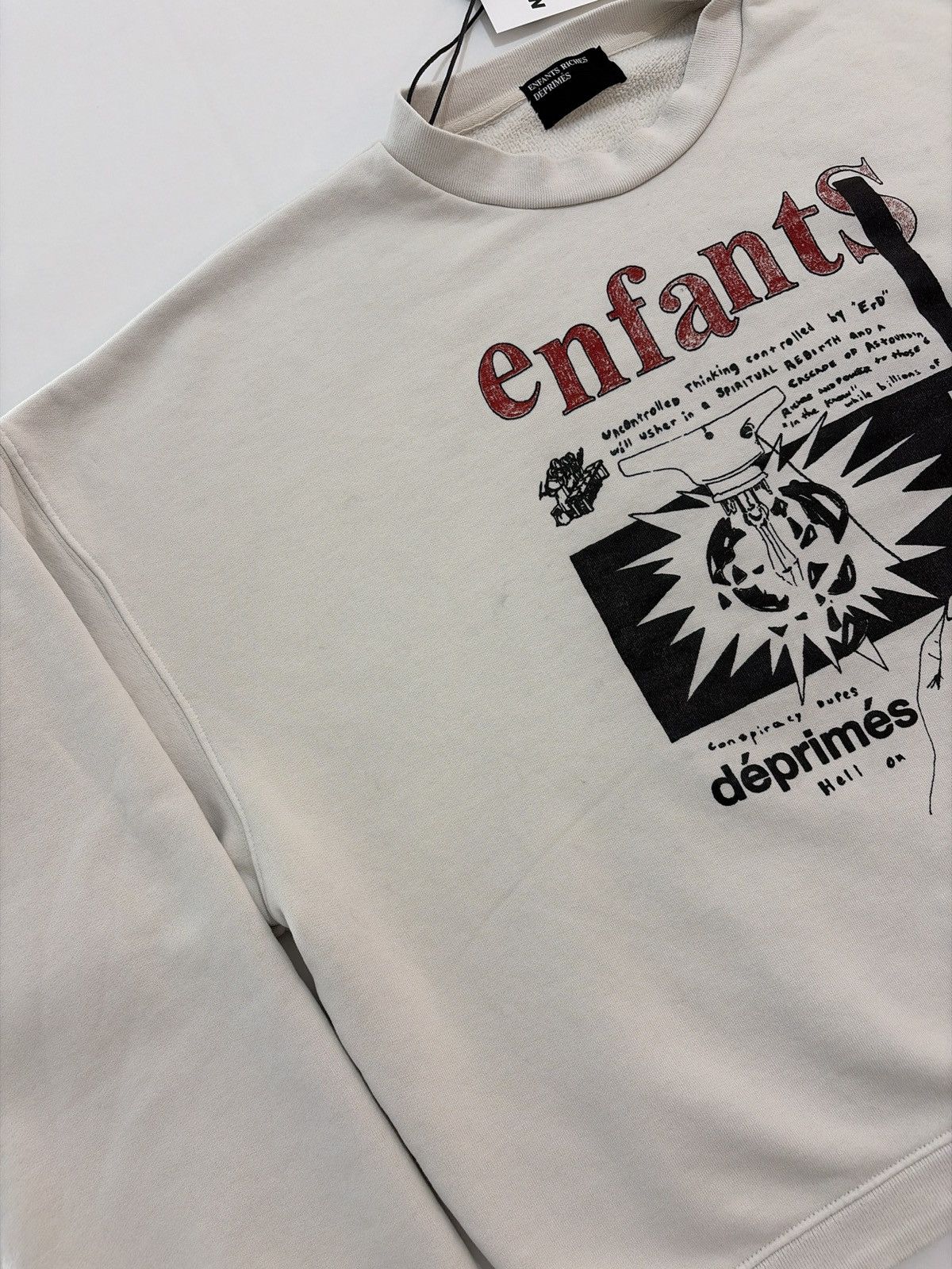 Enfants Riches Deprimes Enfants Riches Deprimes Subgenius Radio Crewneck Sweatshirt Size US XL / EU 56 / 4 - 15 Thumbnail