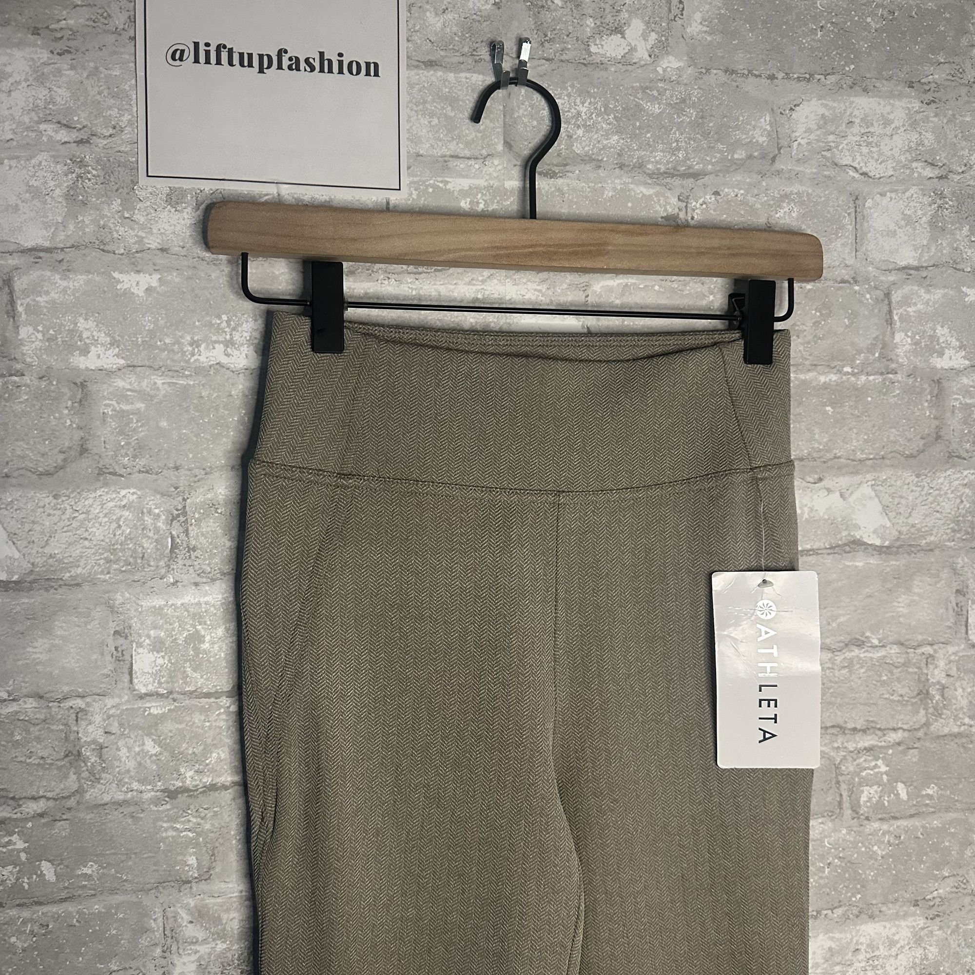 Athleta Athleta Delancey Skyline Herringbone Tight NWT Size XXS Size 24" / US 00 / IT 34 - 3 Thumbnail
