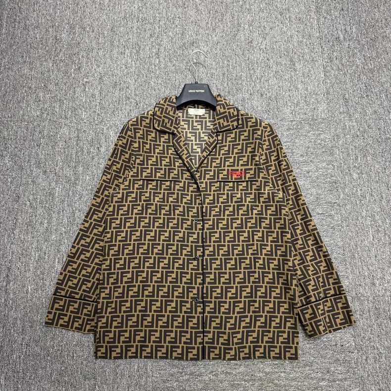 Fendi Fendi Silk Pajama Jacket Coat Size US M / EU 48-50 / 2 - 2 Thumbnail