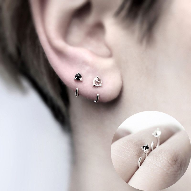 Jewelry Future Earrings One Pairs Chrome Jewelry Size ONE SIZE - 1 Thumbnail
