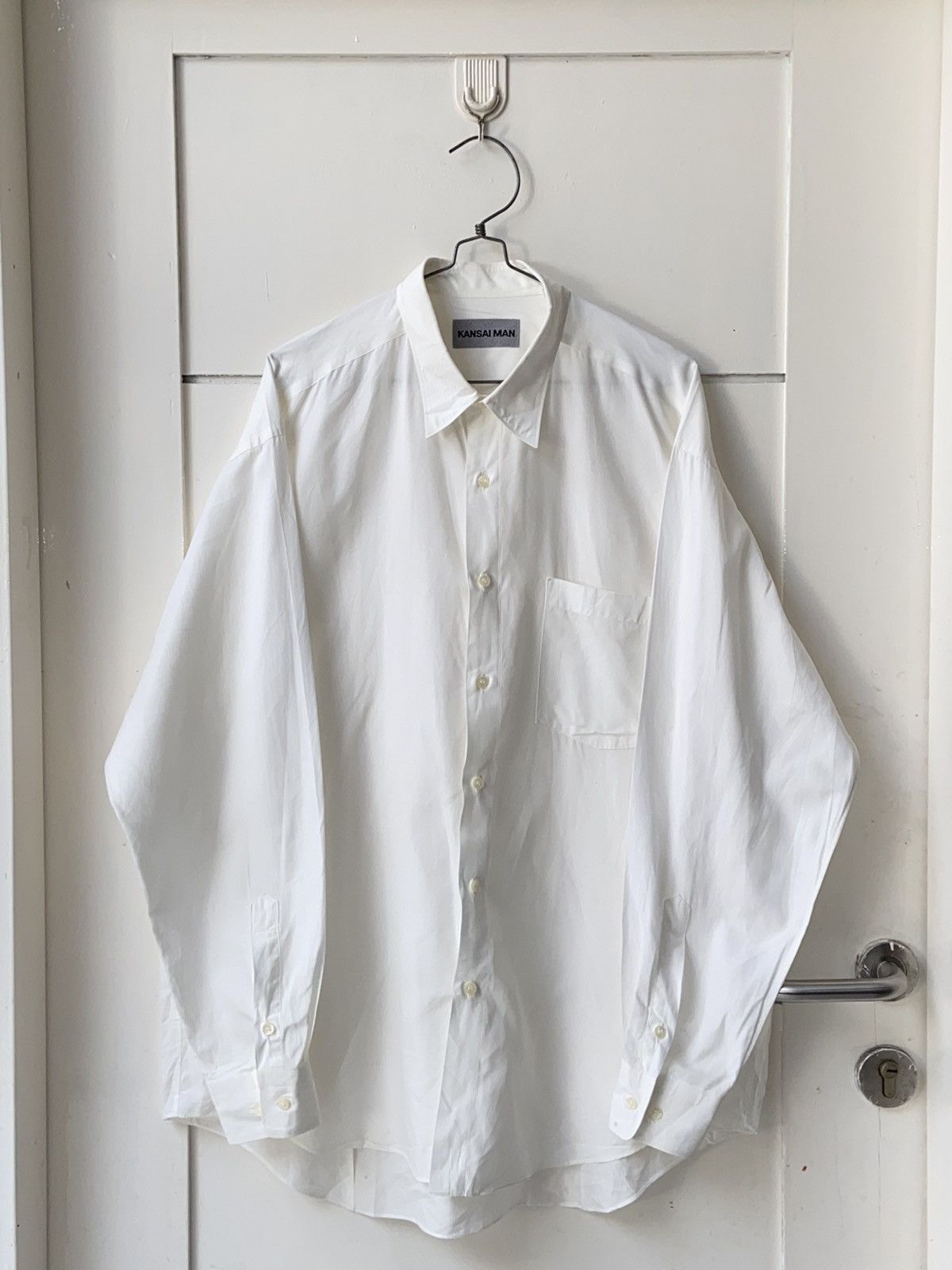 Kansai Yamamoto KANSAI MAN White Shirt Size US L / EU 52-54 / 3 - 10 Thumbnail