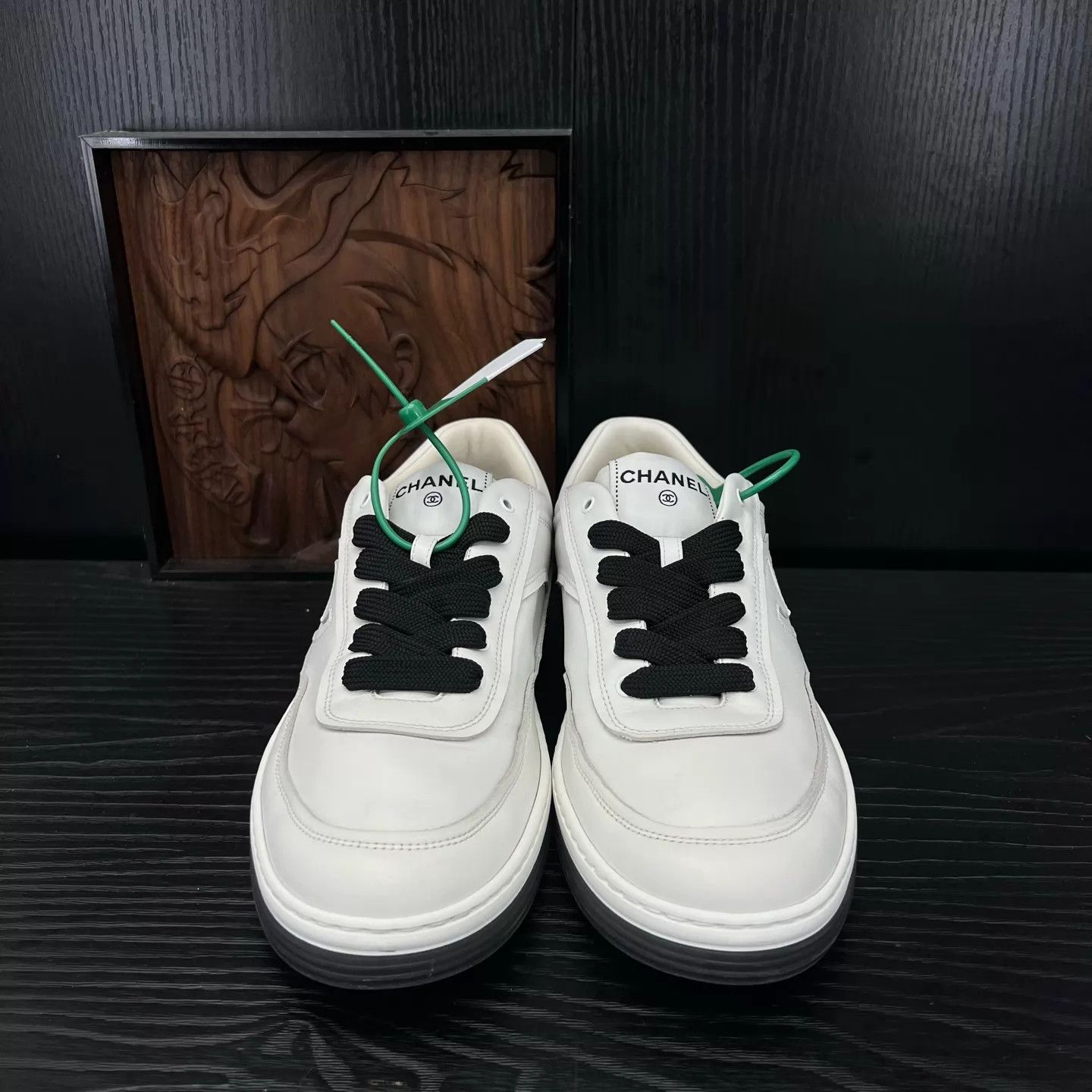 Chanel Chanel 24P White & Black Sneaker Men's Size 41 Size US 8 / EU 41 - 3 Thumbnail