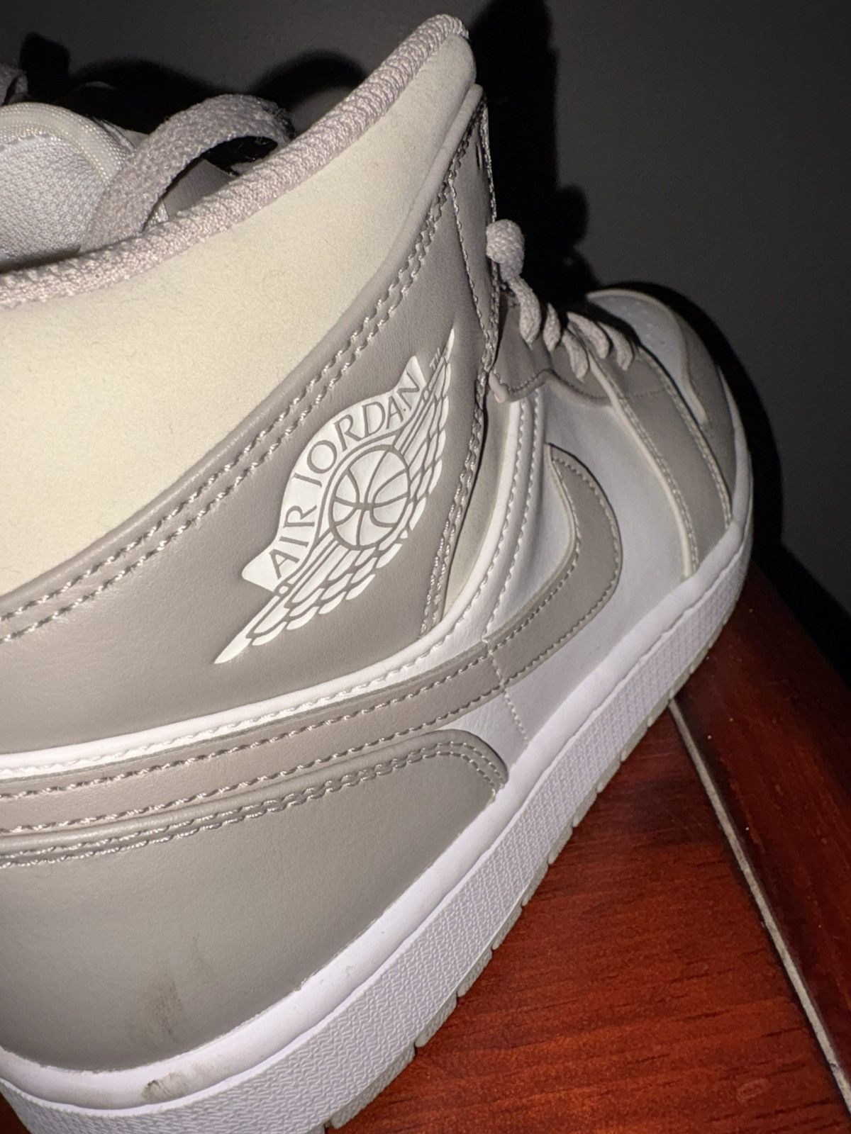 Jordan Brand × Nike Air Jordan 1 Mid ‘College Grey’ Size US 9.5 / EU 42-43 - 6 Thumbnail