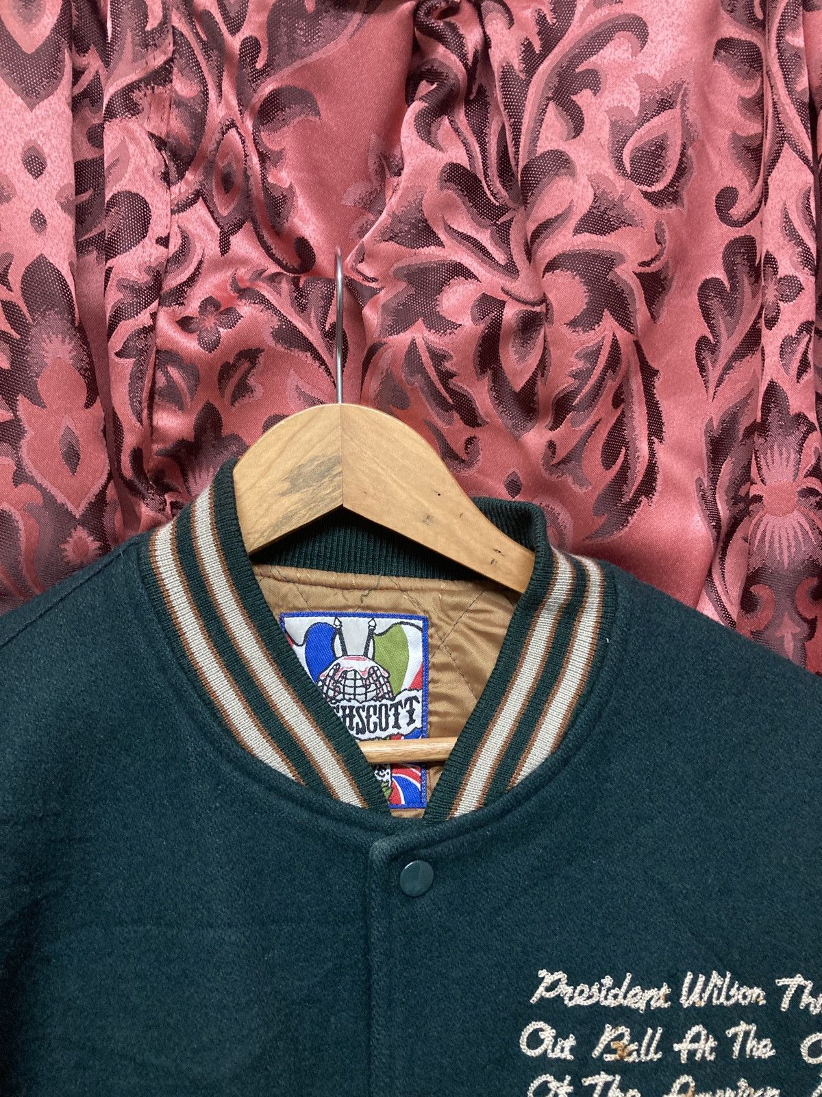 Japanese Brand Vintage Burgh scott versity jacket Size US L / EU 52-54 / 3 - 7 Thumbnail