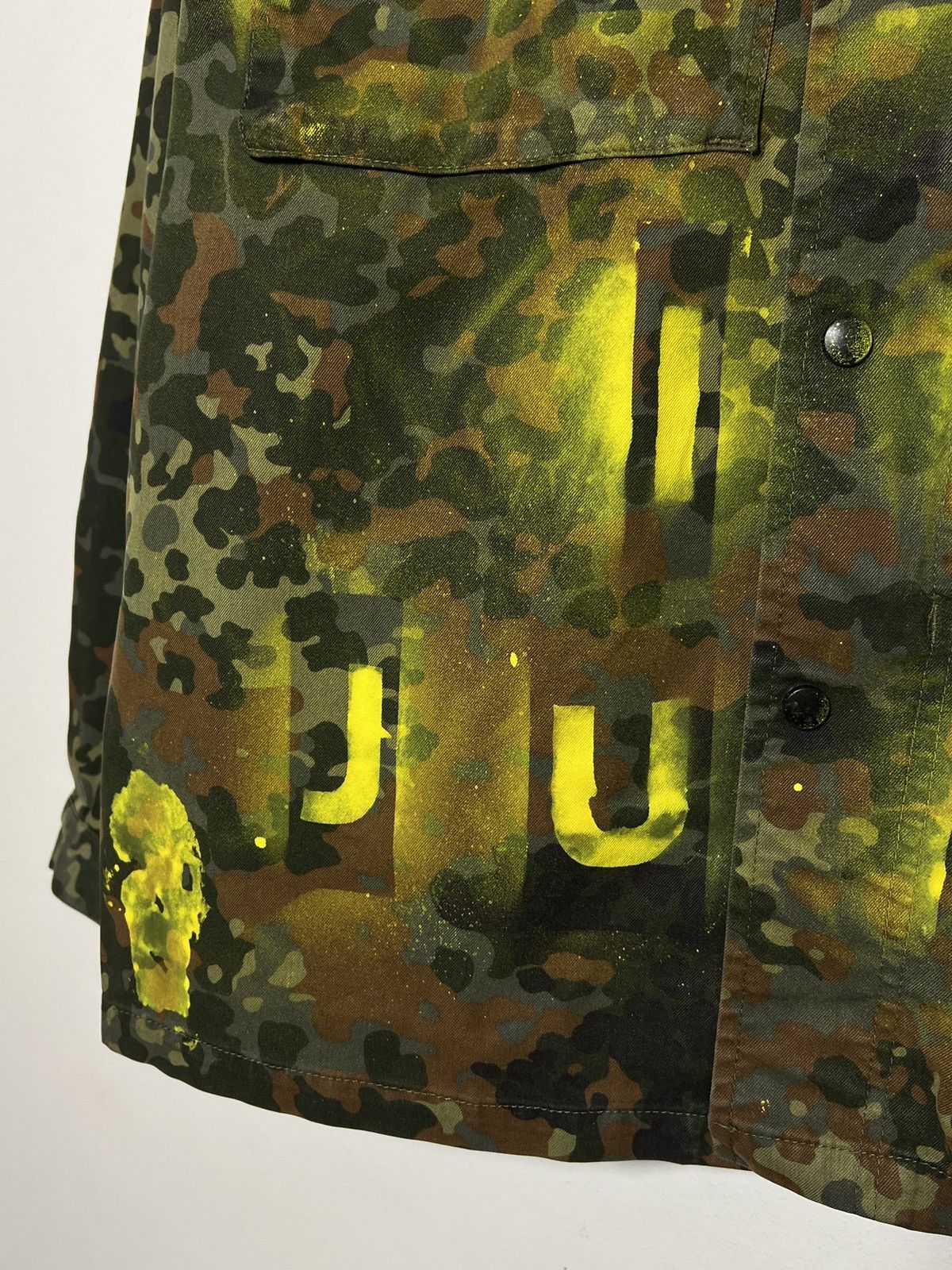 death in june 1/1 overshirt m-l bundeswehr
