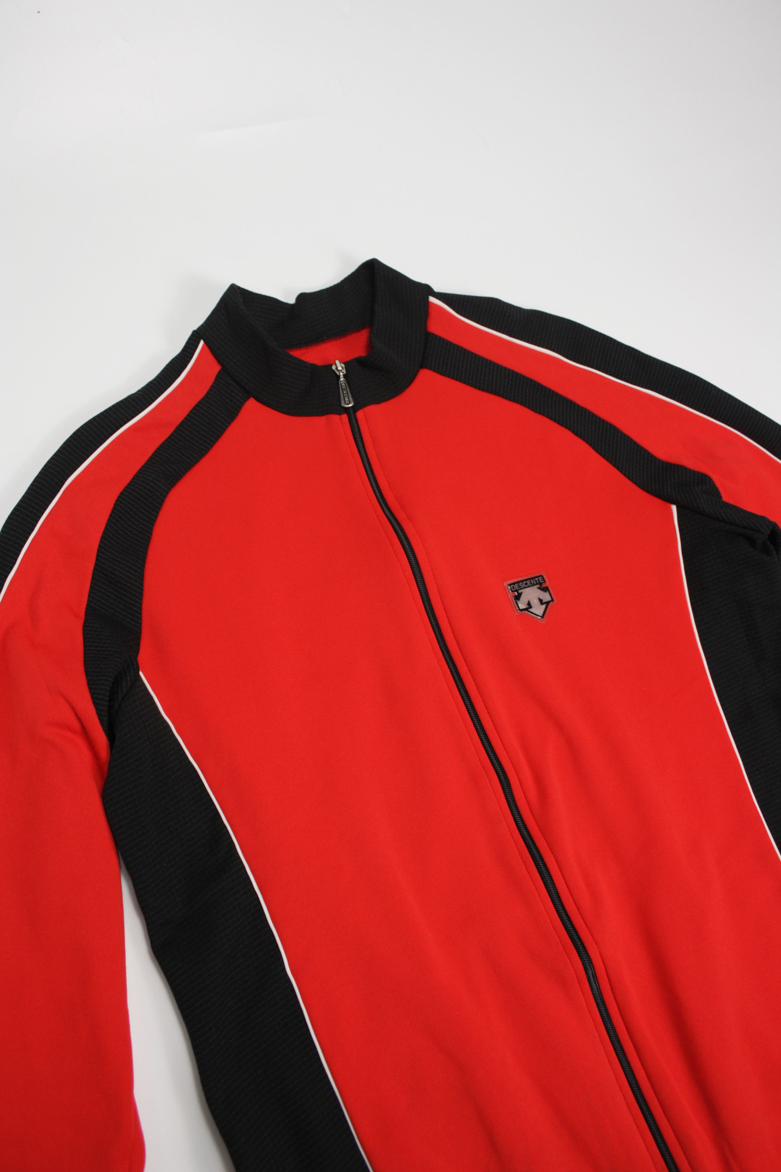 Bicycle × Descente × Vintage Descente 90s Vintage BikeTex Cycling Fleece LS Jersey Size US L / EU 52-54 / 3 - 2 Thumbnail