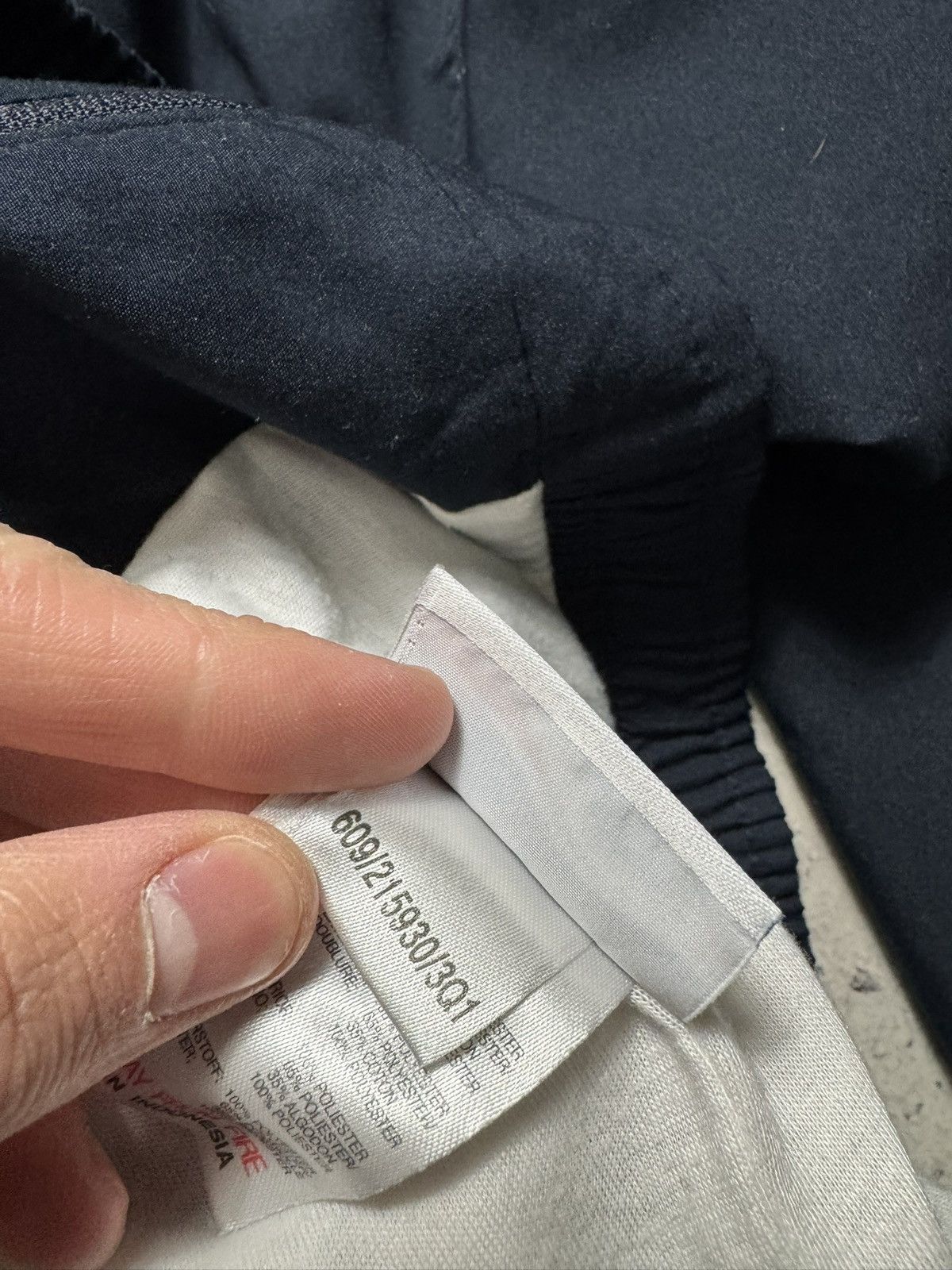 Reebok Reebok Vintage Navy Nylon Track Suit Jacket & Pants Size M Size US M / EU 48-50 / 2 - 10 Thumbnail