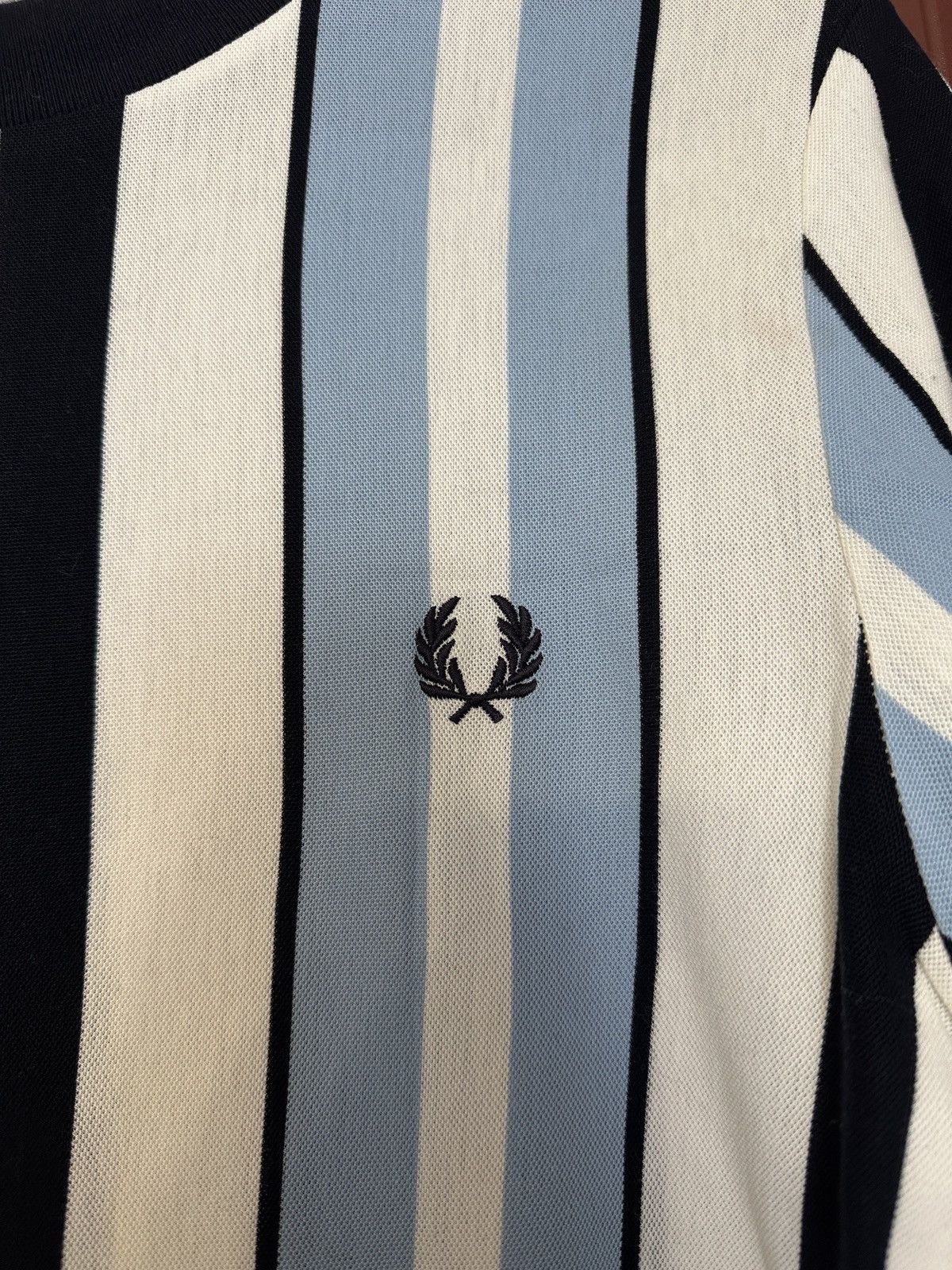 Fred Perry Fred Perry VERTICAL STRIPE PIQUE T-SHIRT Men's t shirt S Size US S / EU 44-46 / 1 - 2 Thumbnail